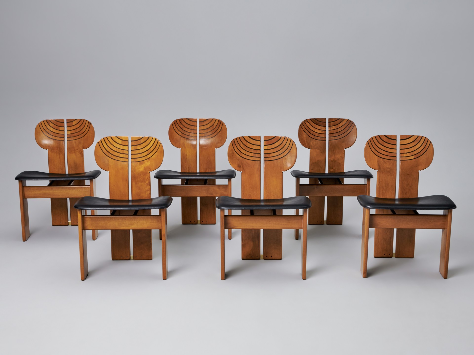 Set of Six 'Africa' Chairs