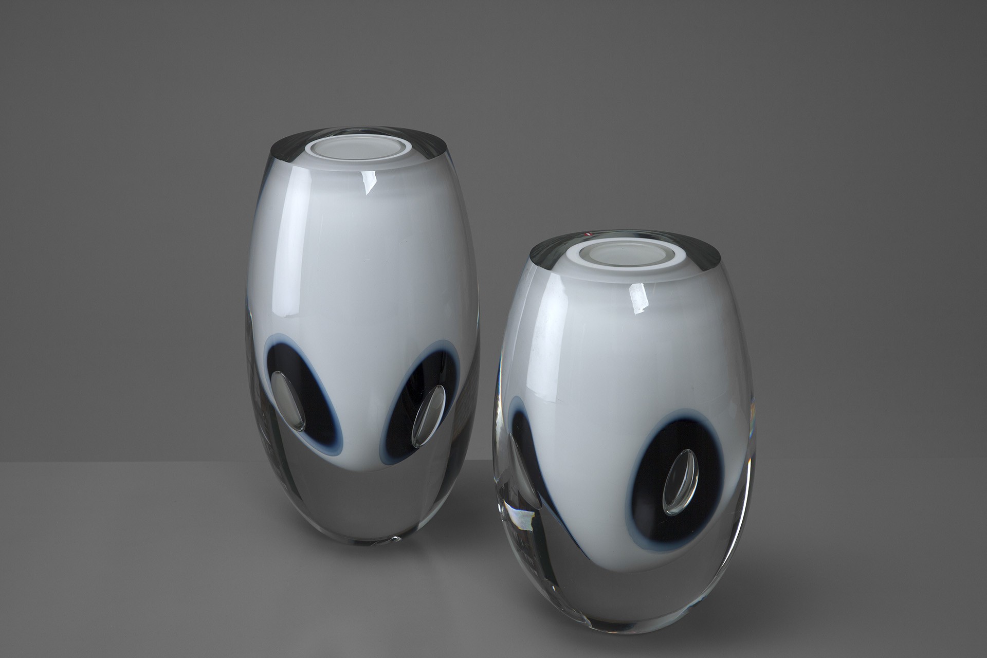 Two 'Claritas' Vases image 2