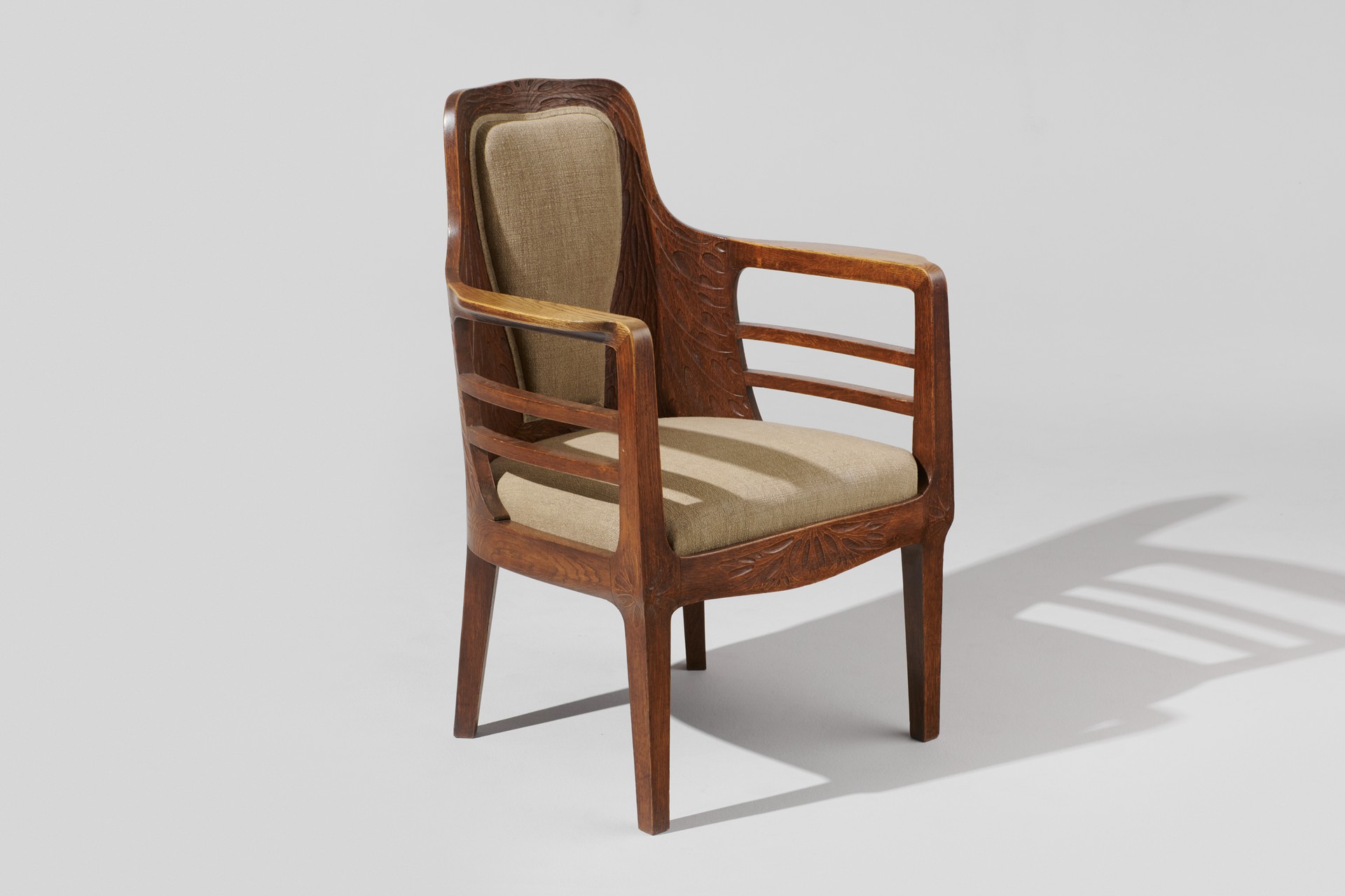 Pair of Swedish Arts and Crafts Armchairs image 3