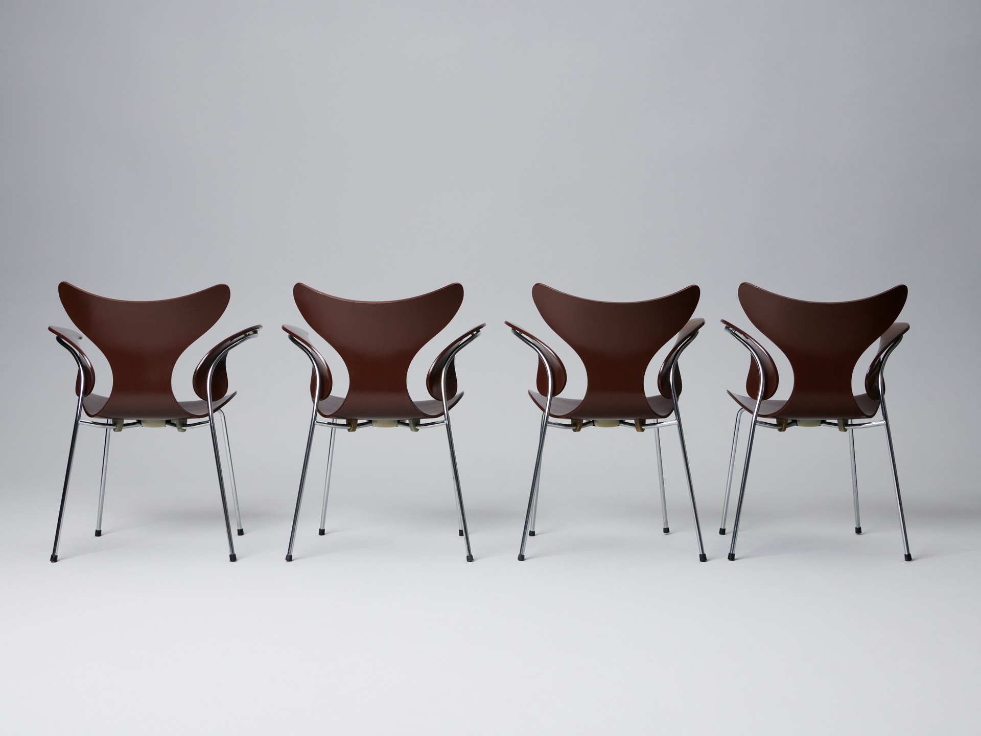 Set of Four 'Seagull' Chairs image 4
