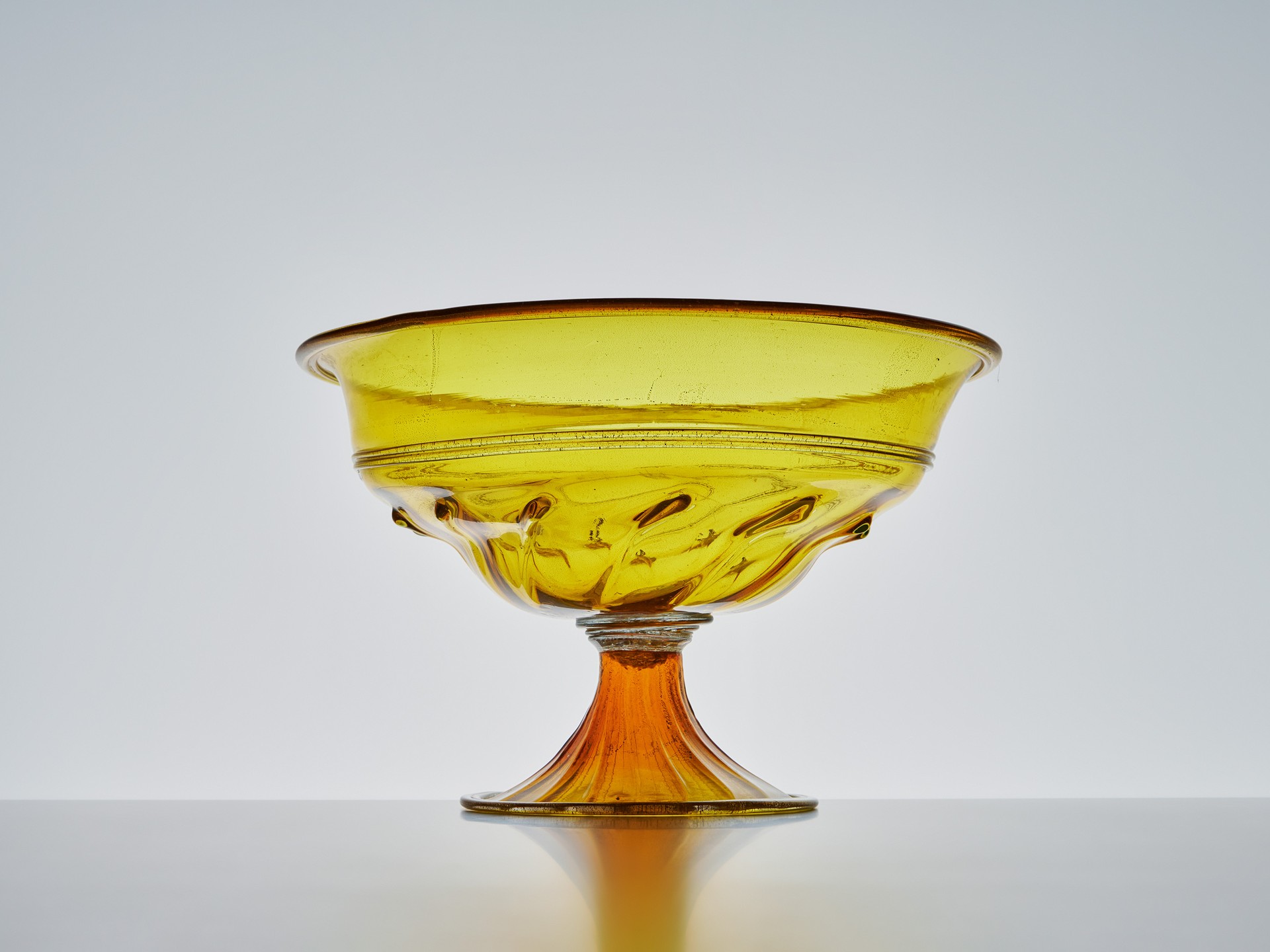 Large Italian footed bowl image 3