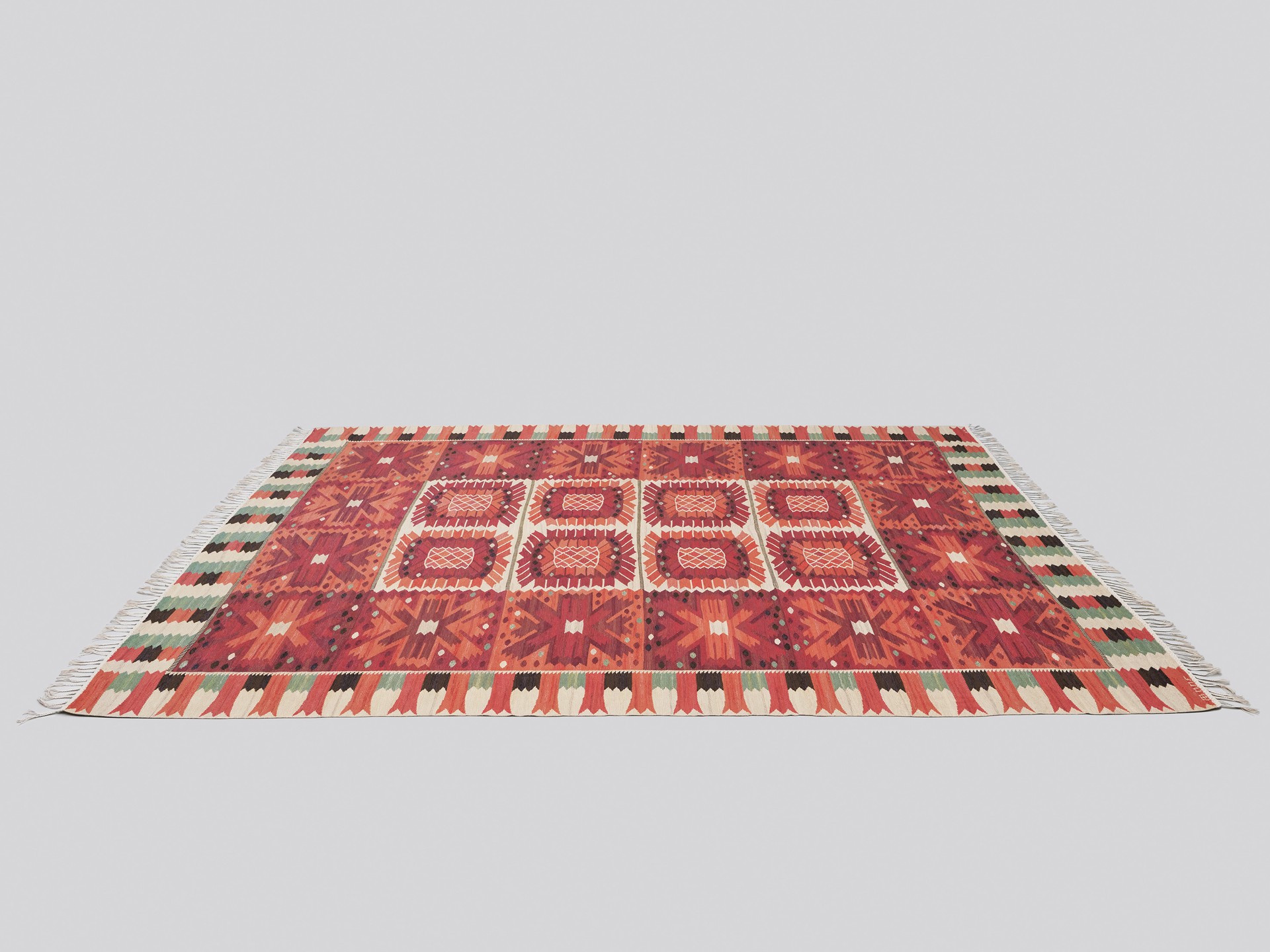 'Nejlikan, Röd' Rug image 2