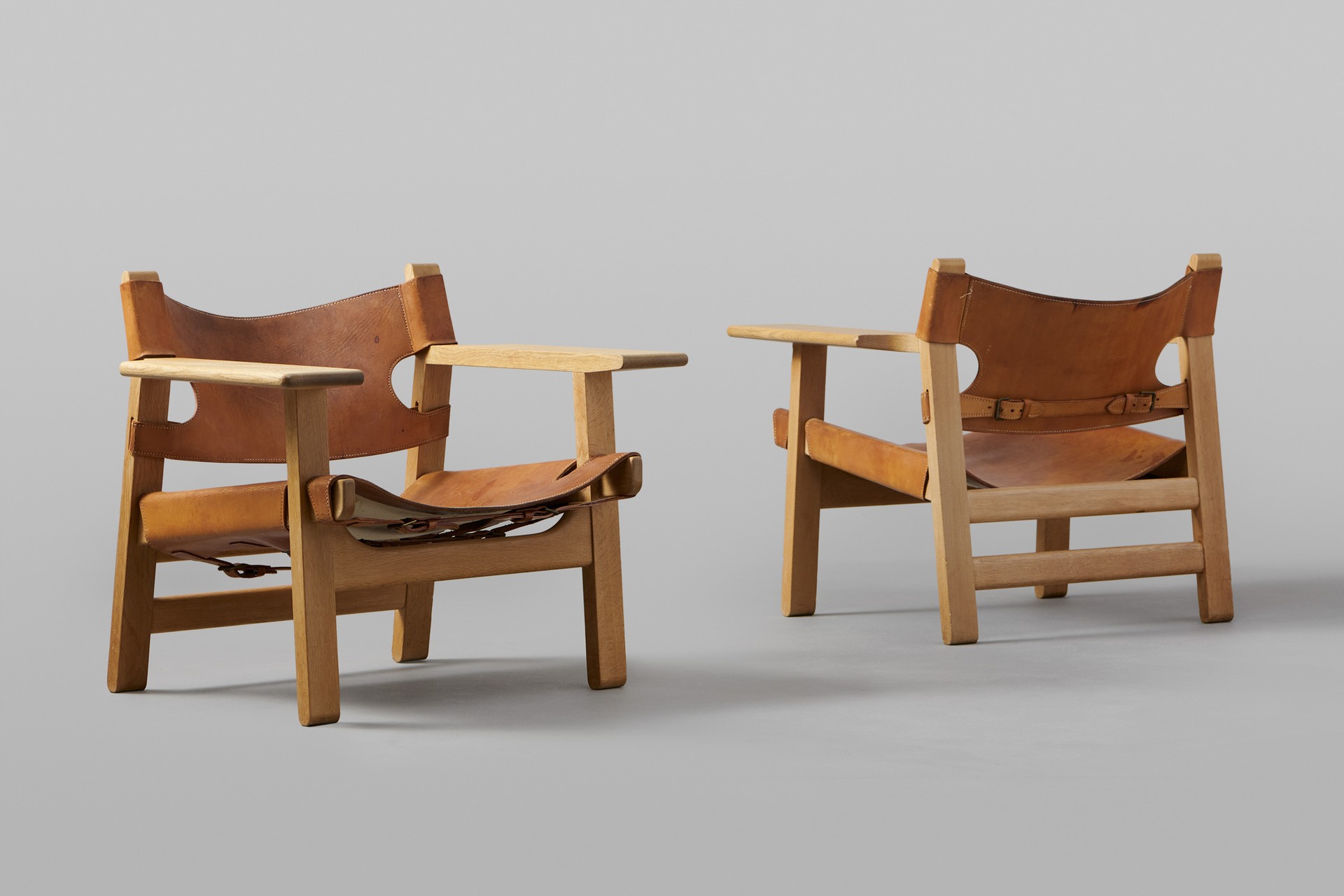 Pair of 'Spanish' Armchairs, Model no. 226