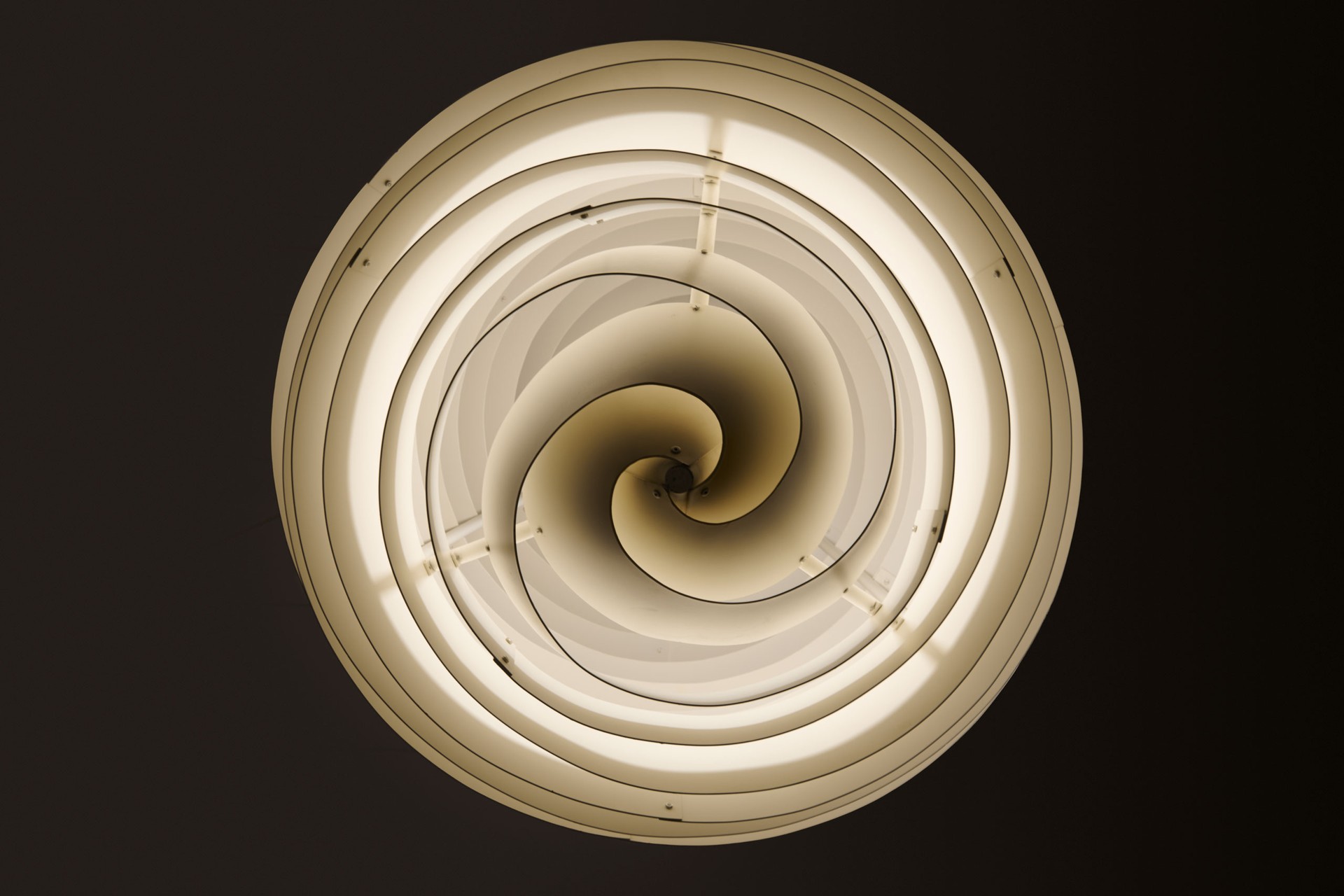 Large 'Spiral' Ceiling Lamp image 5