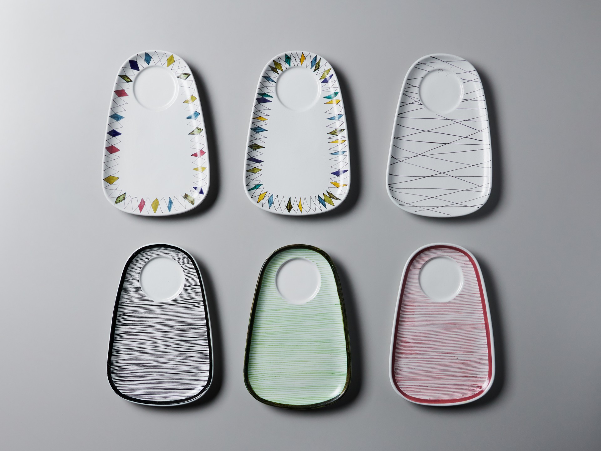 Six 'TV' Cups and Saucers image 8
