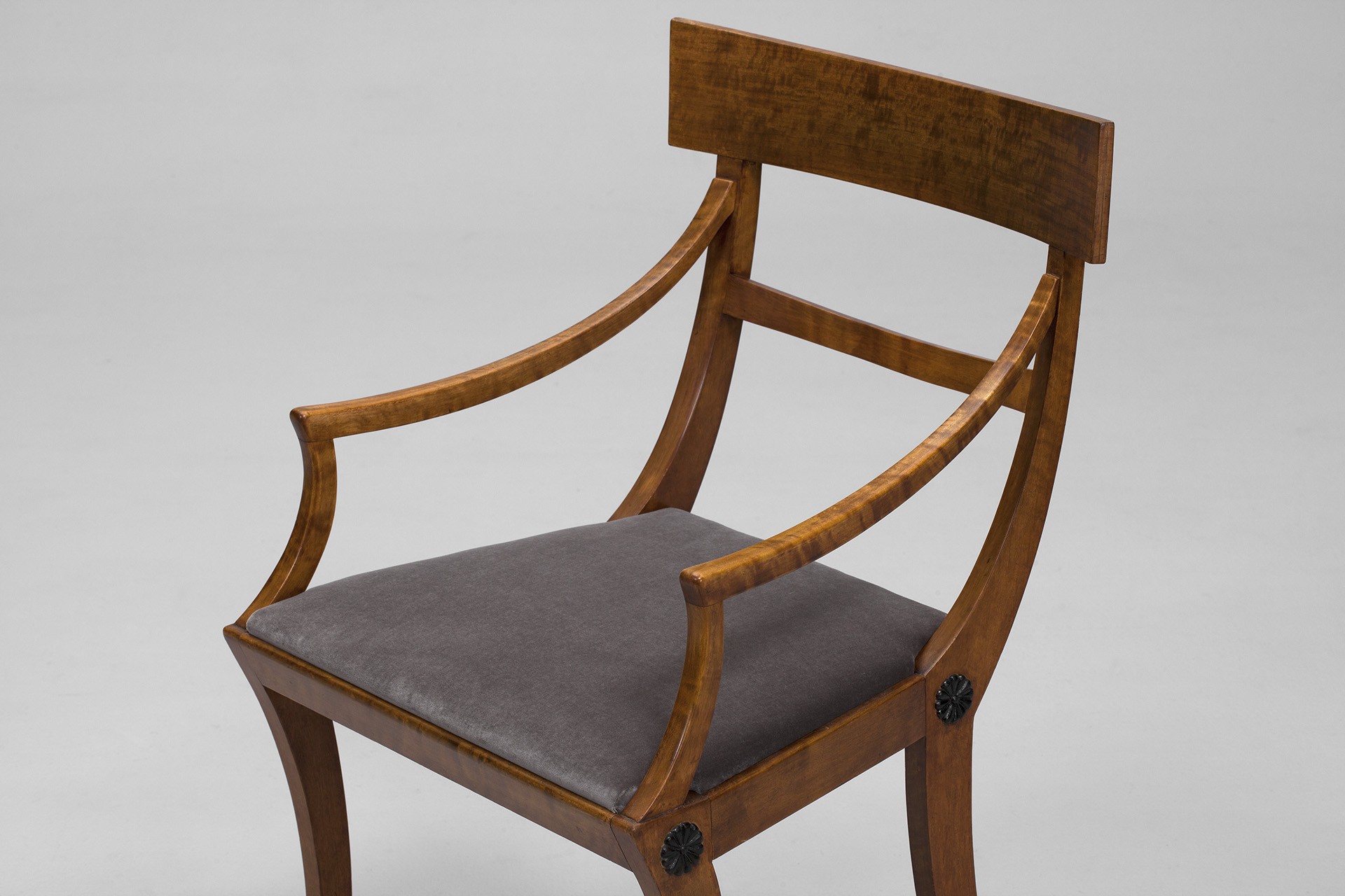 Pair of Neoclassical Chairs image 4