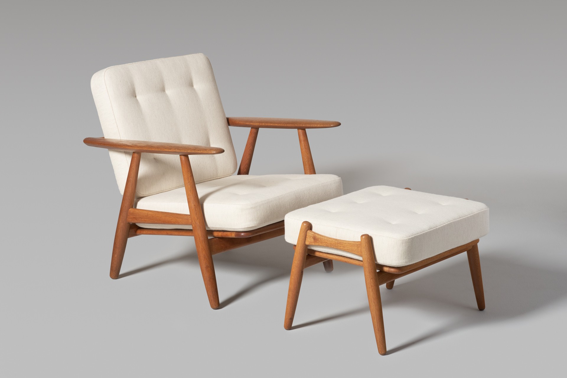 'Cigar' Lounge Chair and Ottoman