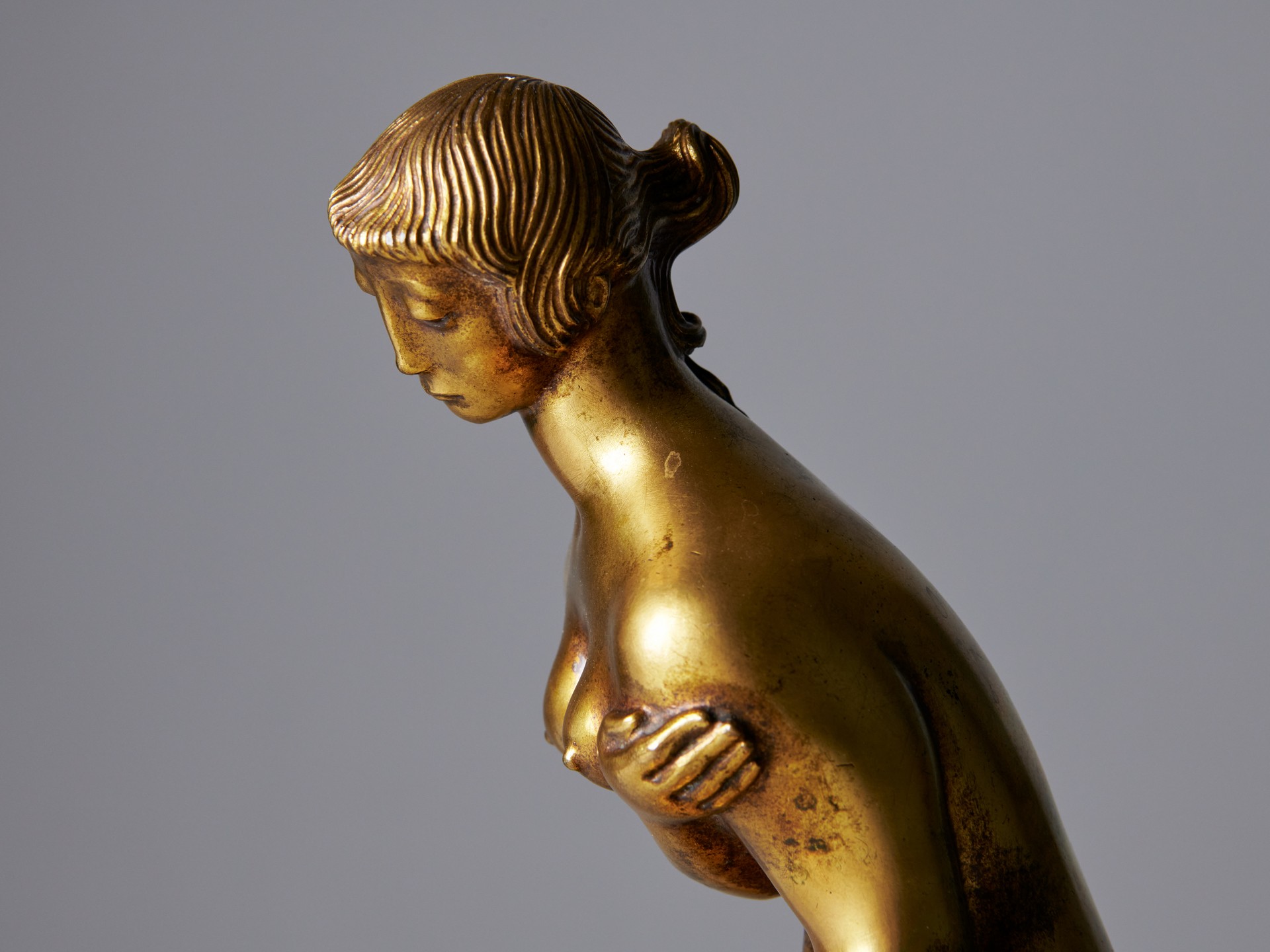'Pige with Amorin' Sculpture image 7