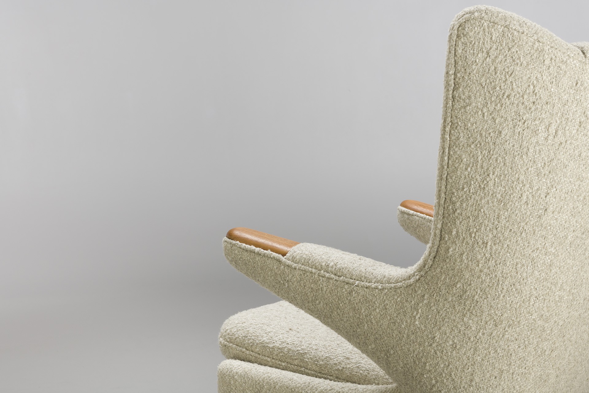 'Papa Bear' Armchair and Stool image 6