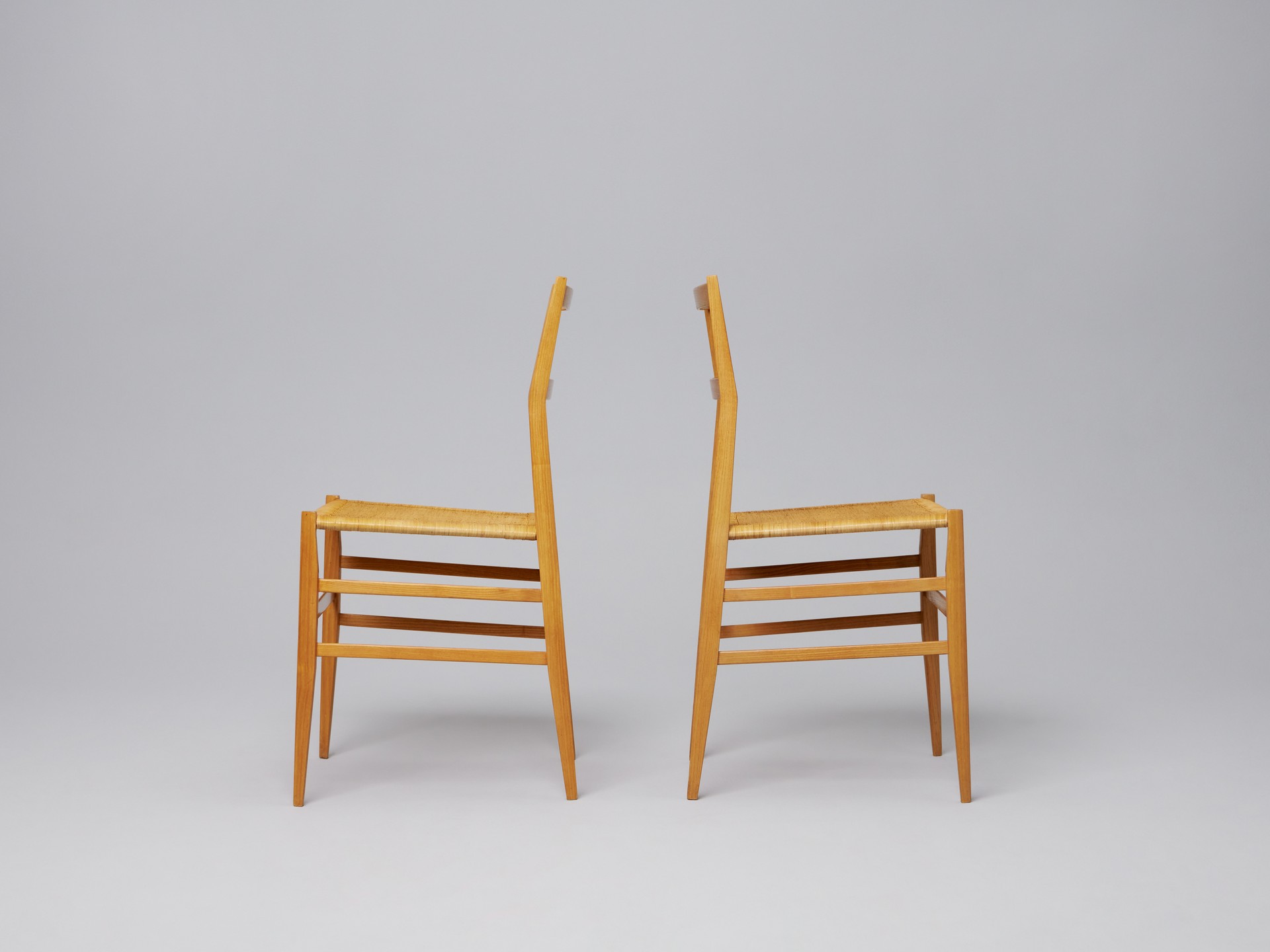 Set of Four 'Superleggera' Dining Chairs image 4