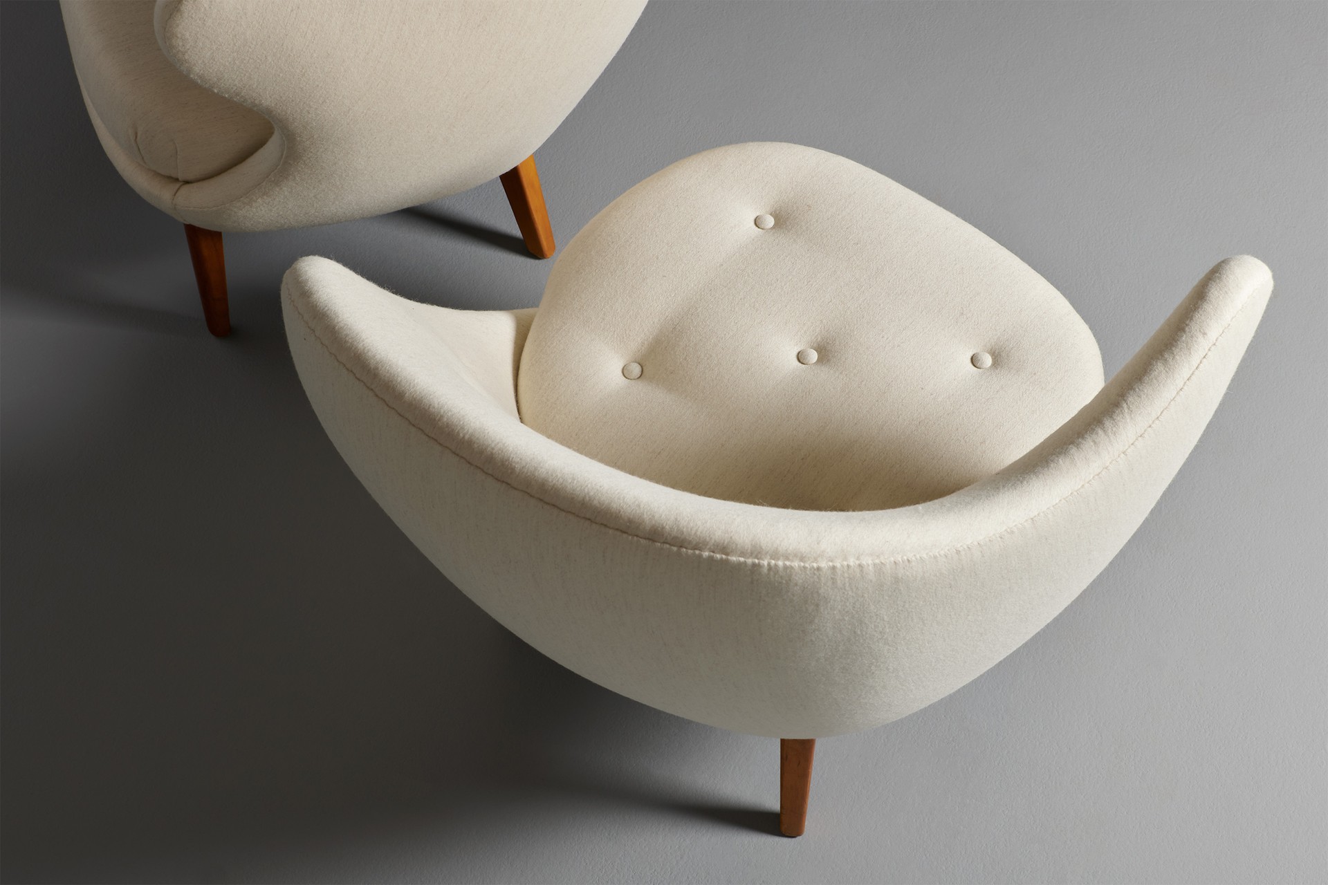 Pair of 'Gary / Thumb' Armchairs image 4