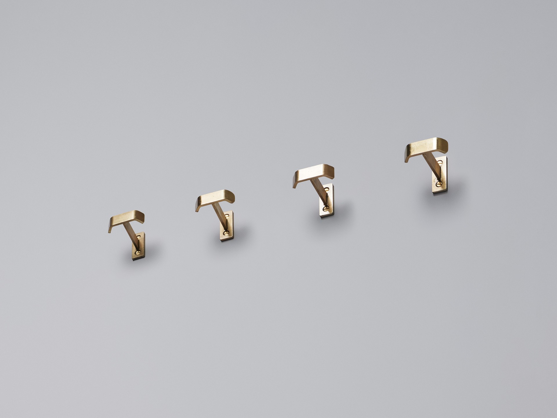Four Coat Hooks