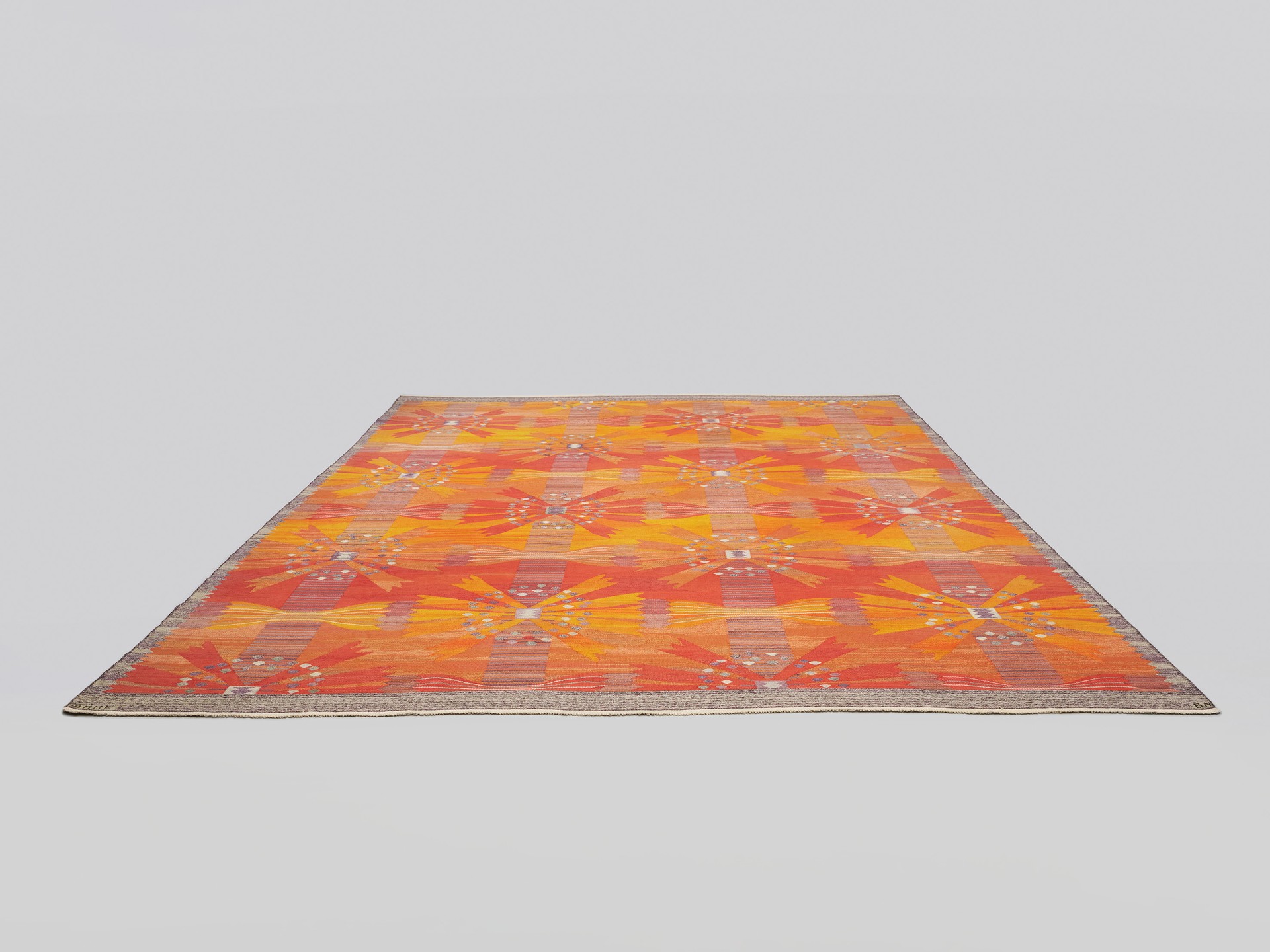 Large 'Park Röd Korsnäs' Carpet image 2