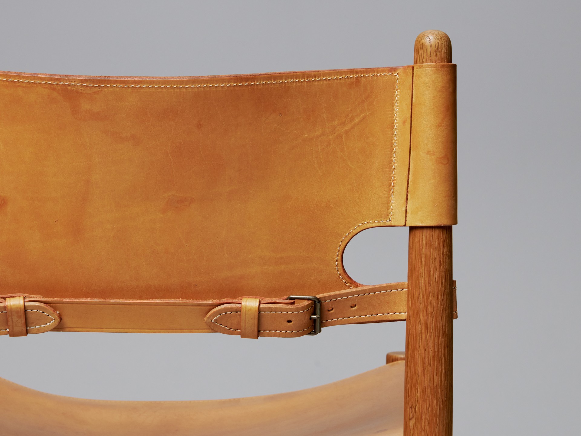 Set of 12 'Spanish' Dining Chairs image 7
