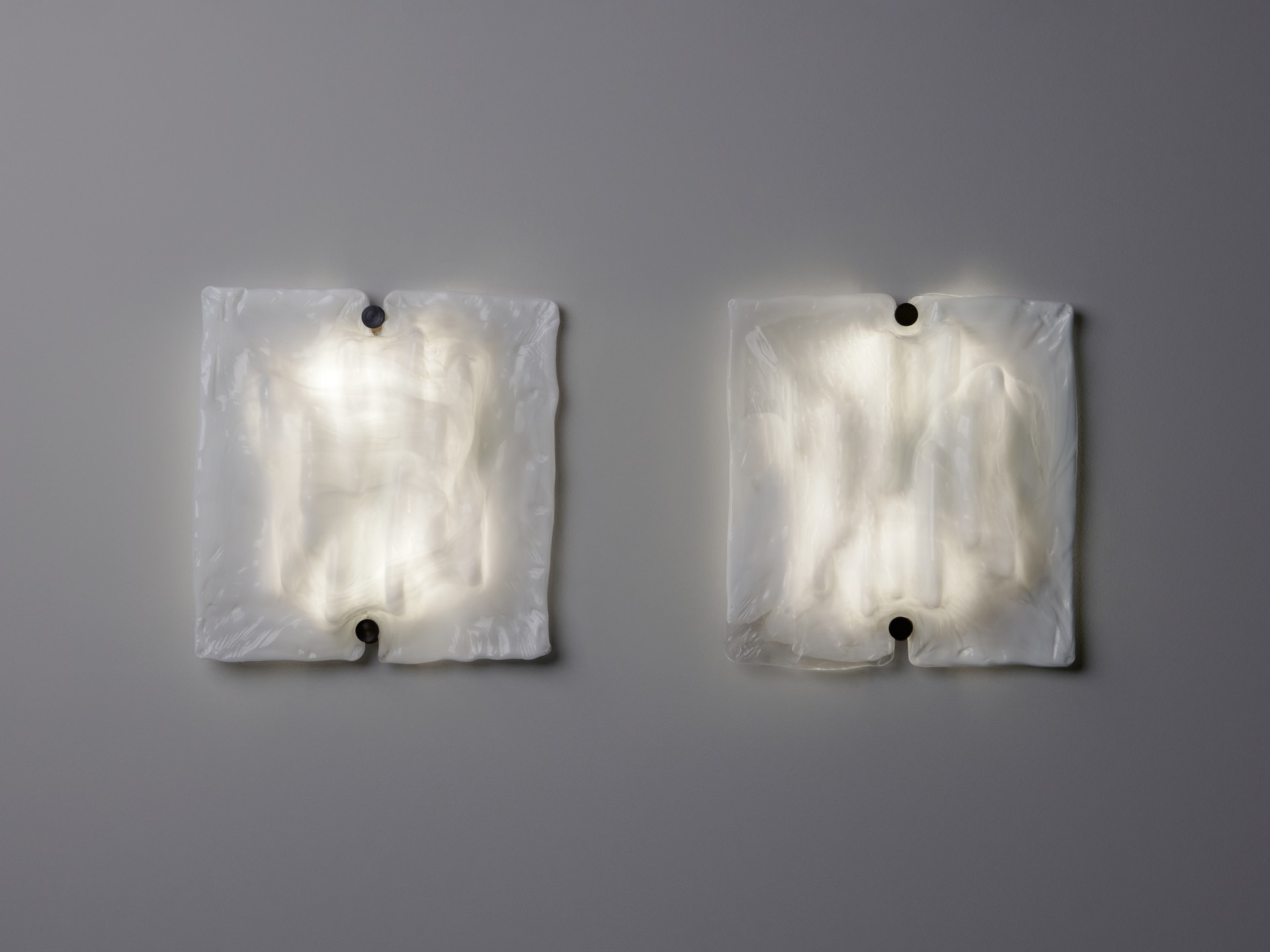 Pair of Wall / Ceiling lamps image 2
