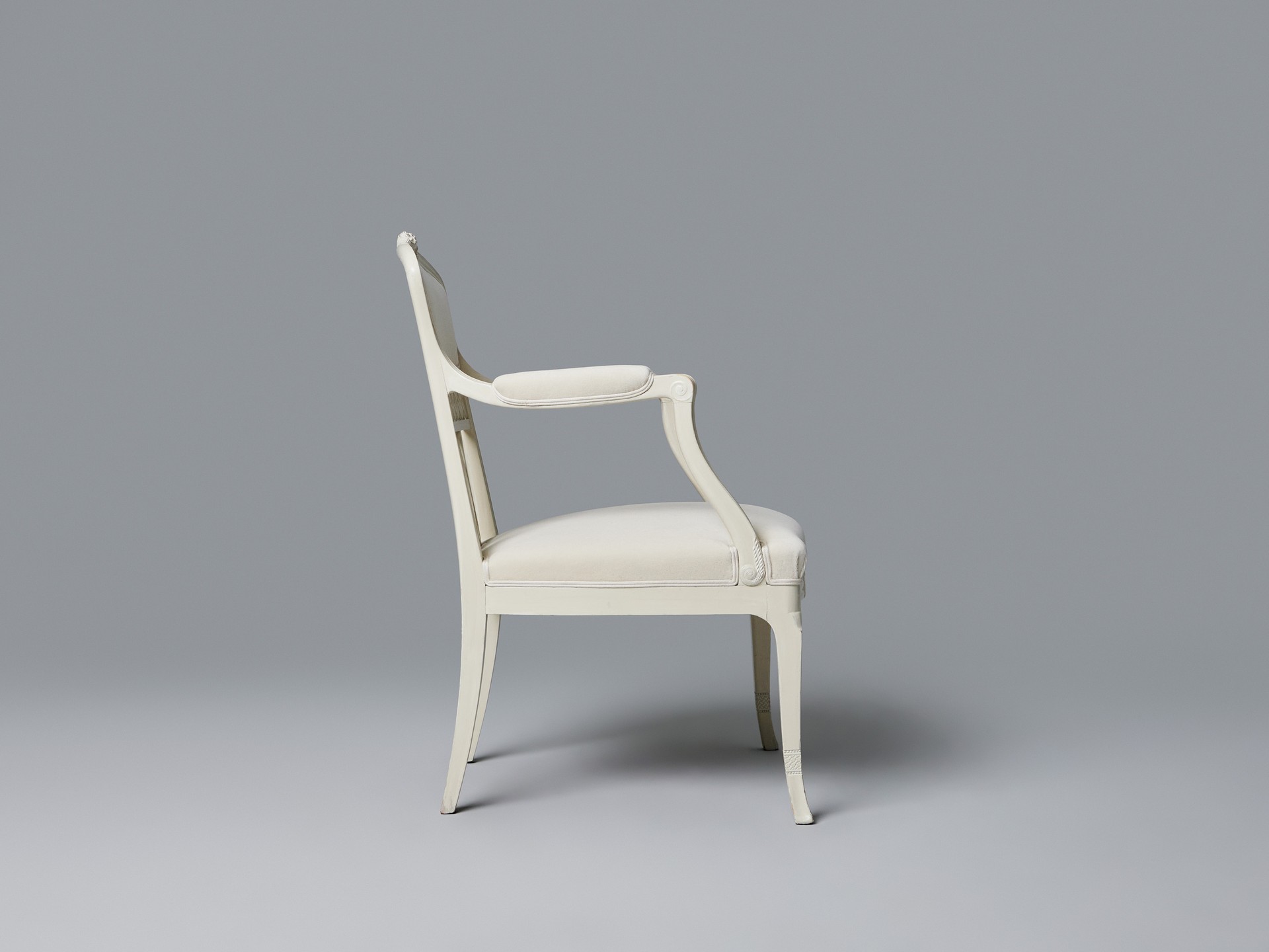 Art Nouveau Armchair and Stool image 5