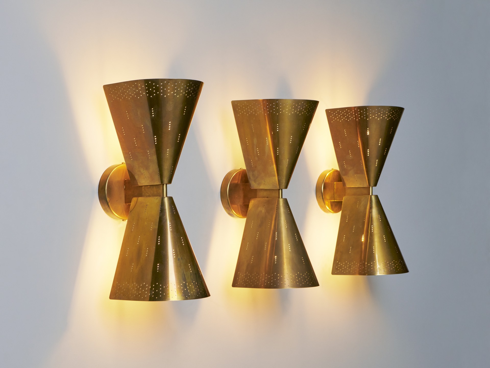 Set of Three Wall Lights image 6