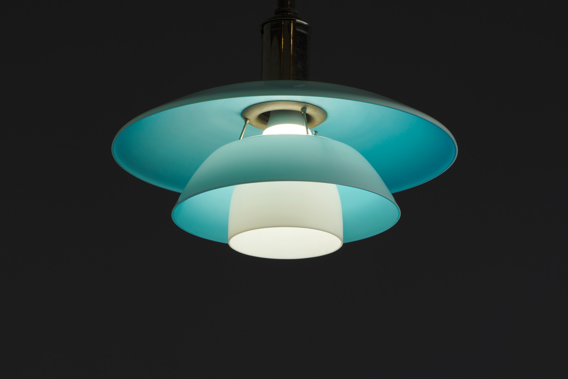 Rare Ceiling Light with Daylight PH 4 shades. image 4