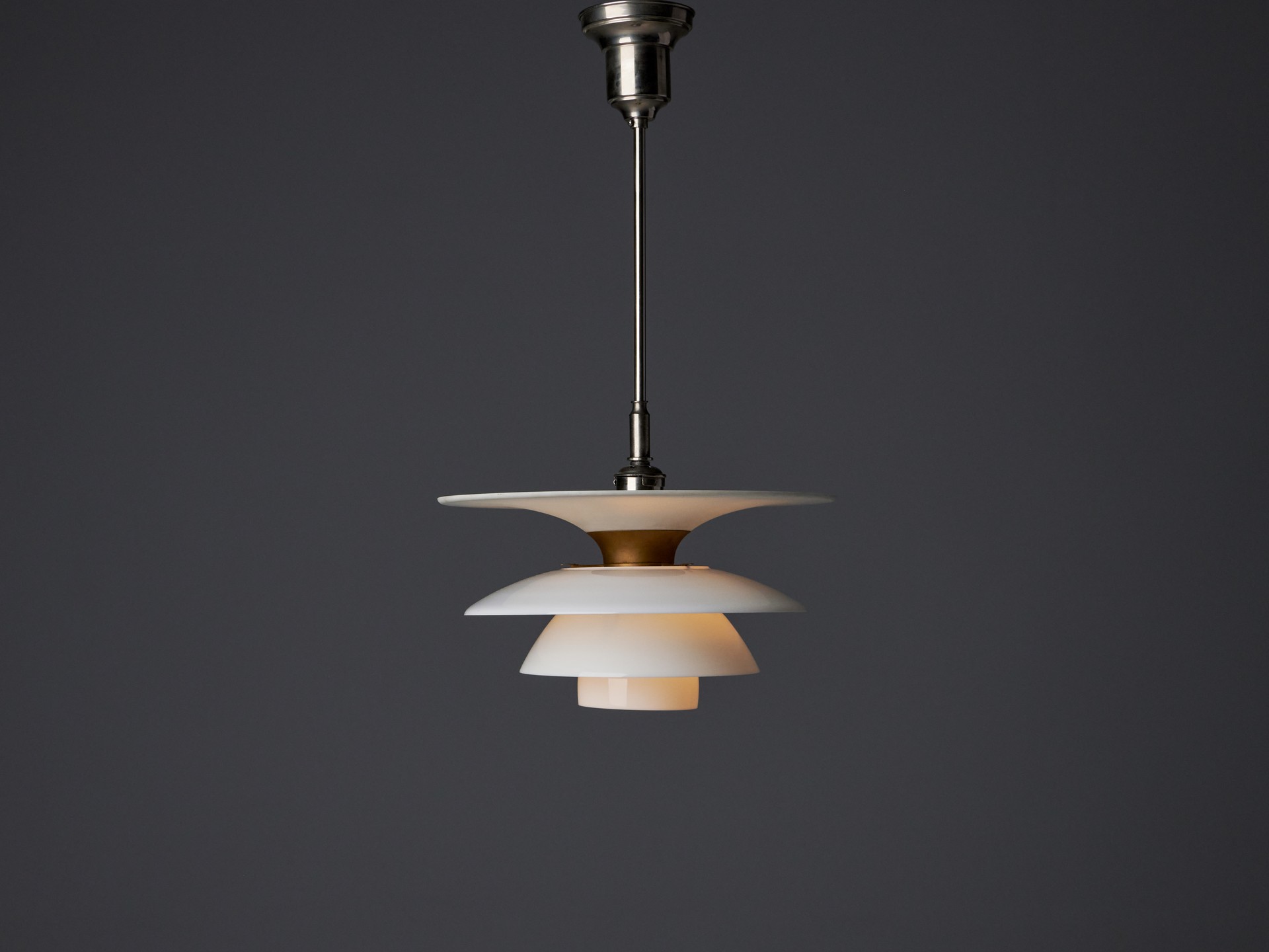 'PH Four-Shade' Ceiling Lamp with type 4/4½/4 Shades image 2