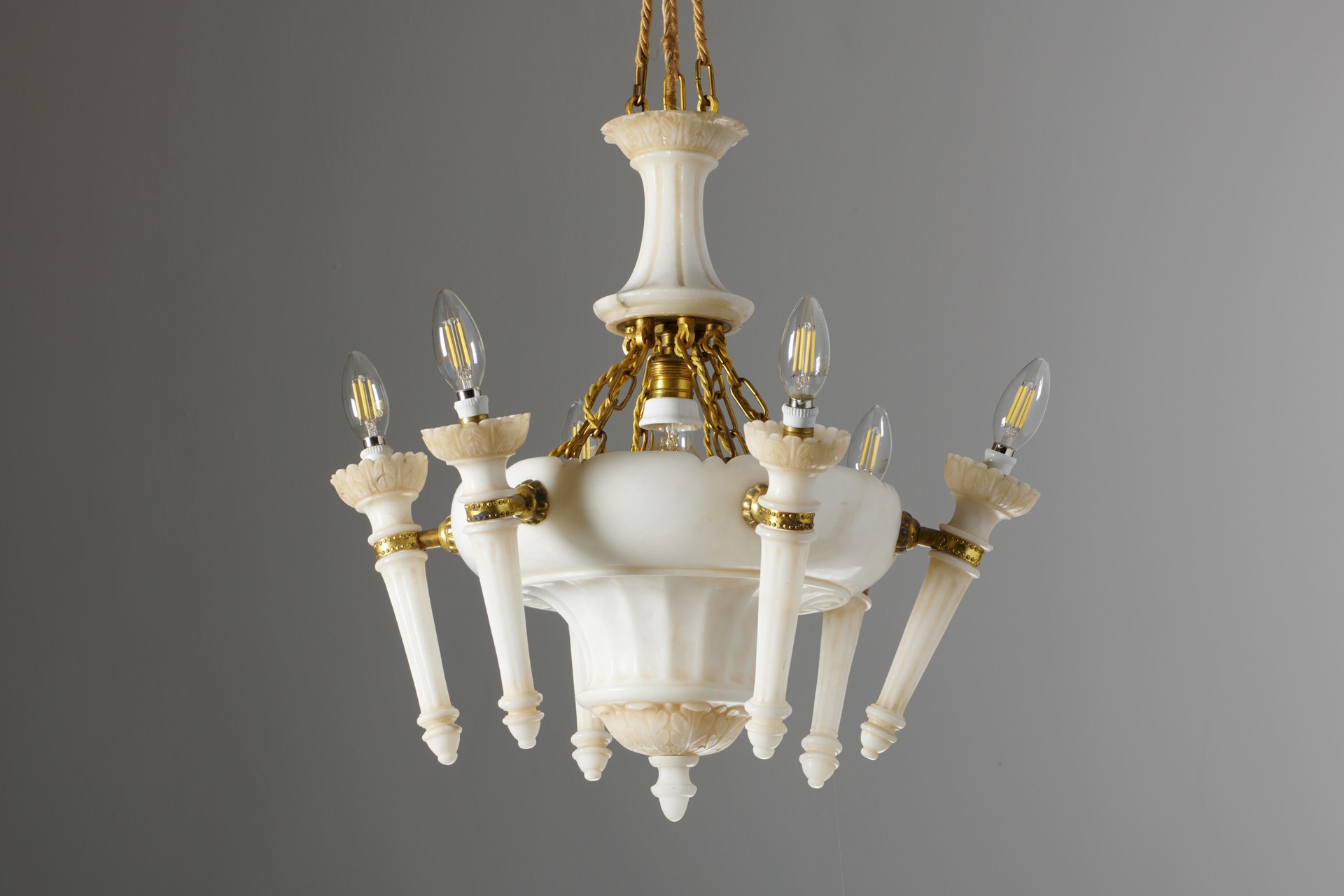 Swedish Neoclassical Ceiling Lamp image 3