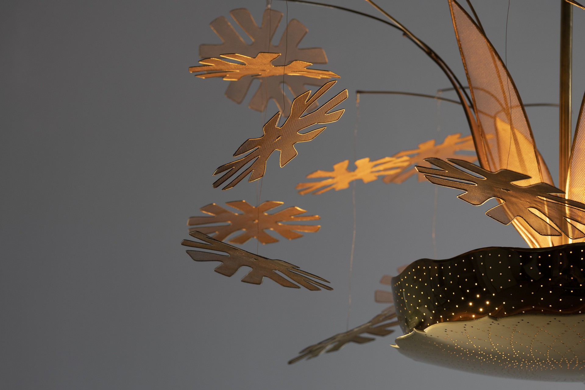 'Snowflake' Ceiling Light, Model no. 10109 image 3