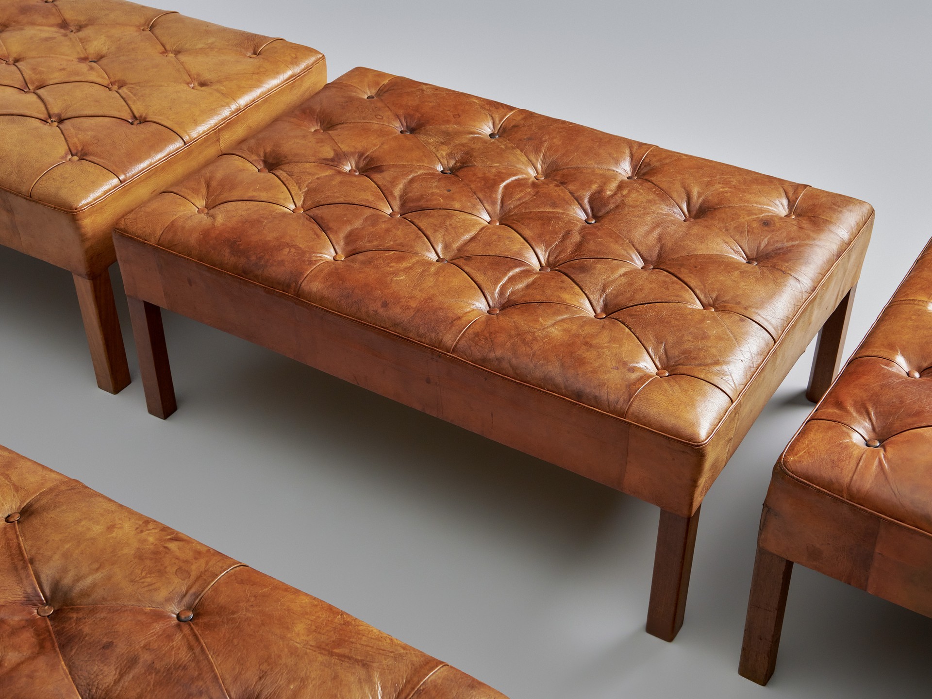Set of three 'Addition' Sofas and Ottomans image 14