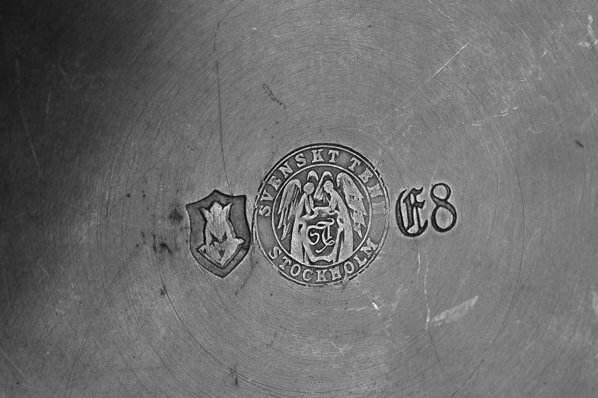 Pewter Jar With Lid image 6