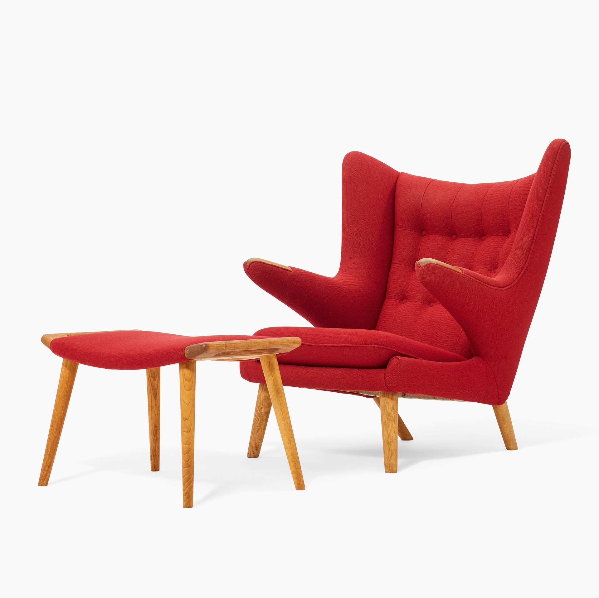 Papa Bear Archair and Footstool