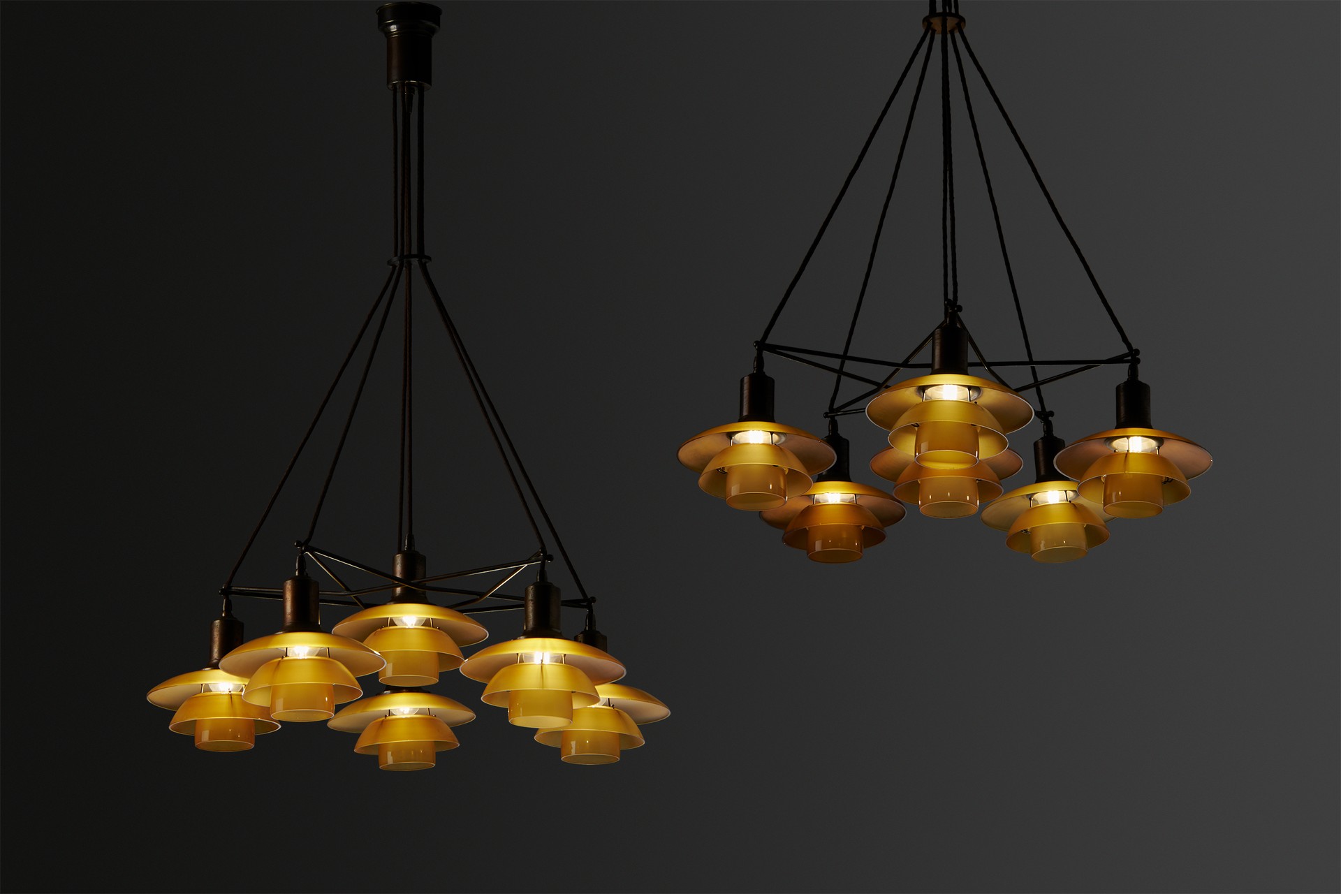 Pair of PH Star Lamps image 2