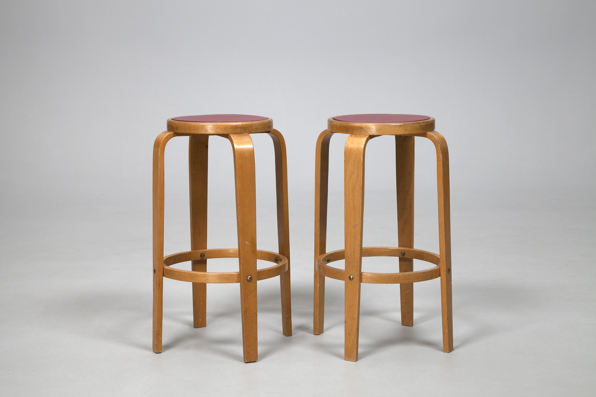 Pair of Aalto Stools