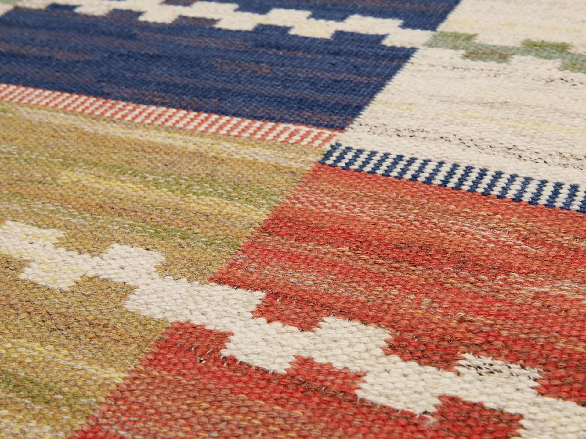 'Vita rutmattan' Rug image 5