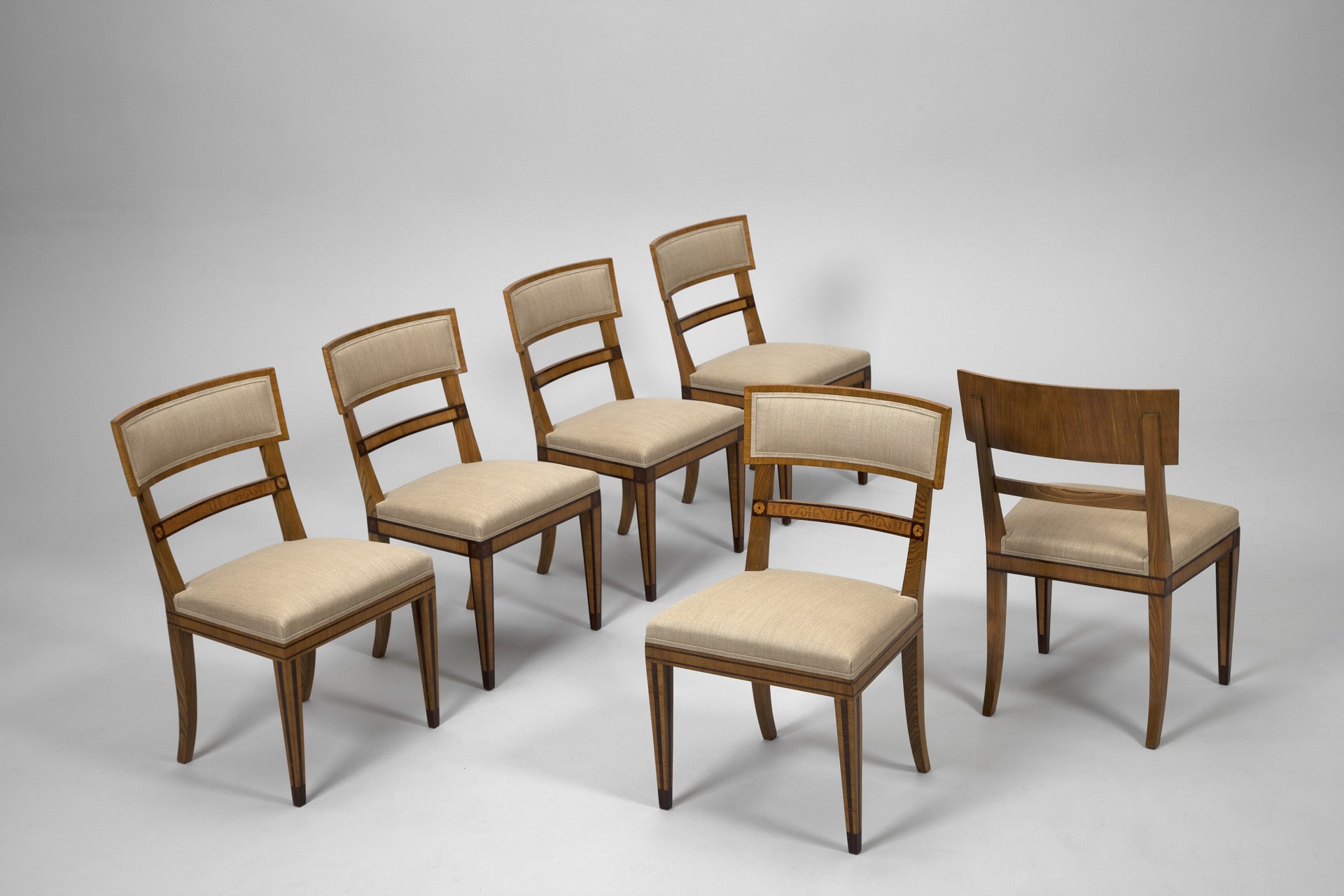 A set of six Dining Chairs