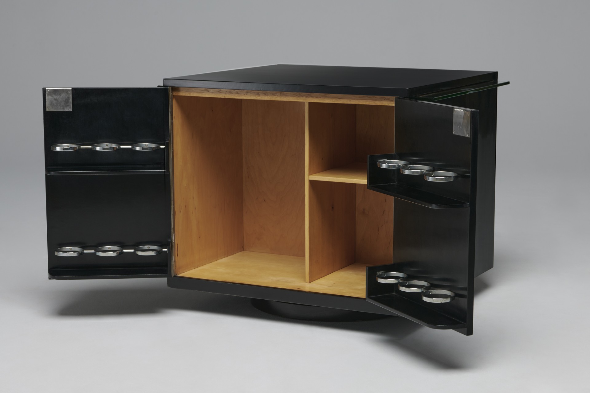 Swiveling Bar Cabinet image 2