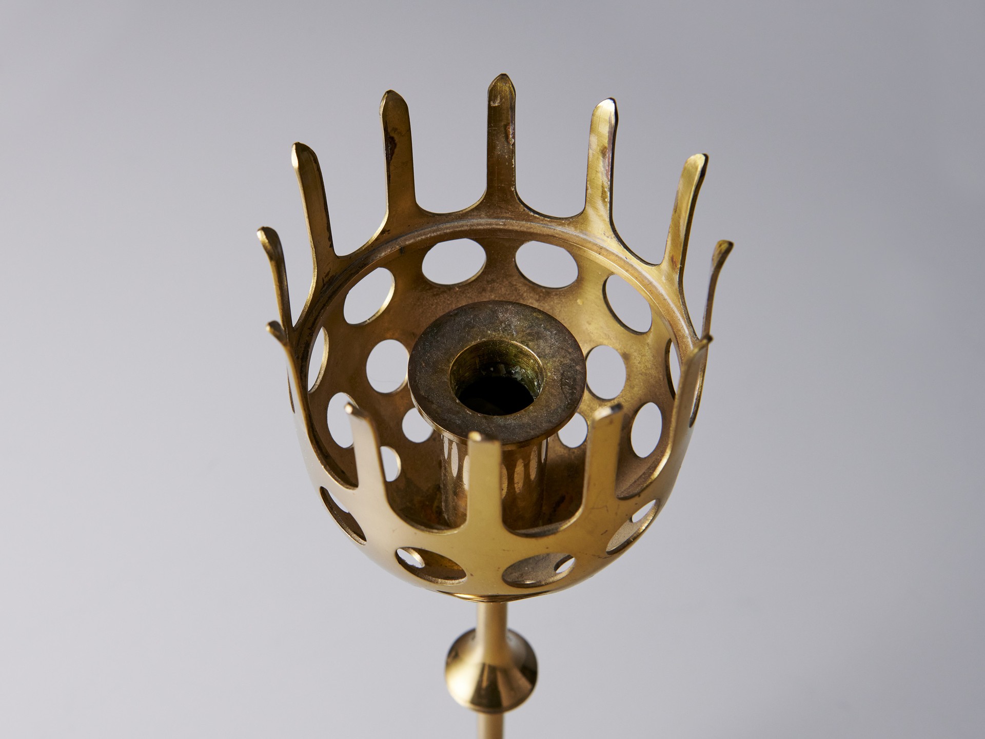 Pair of 'Hurricane' Candle Sticks image 3