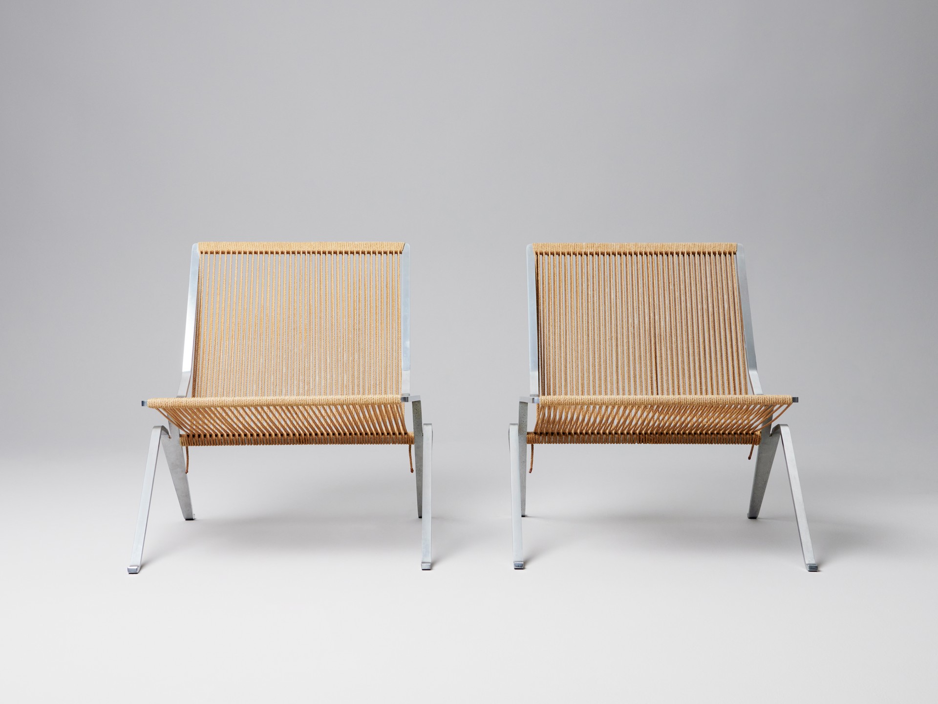 Pair of Early 'PK-25' Chairs image 5