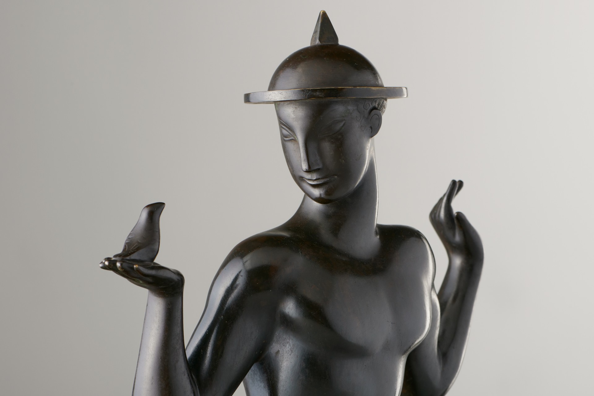 'Soldier with Bird' Sculpture image 4