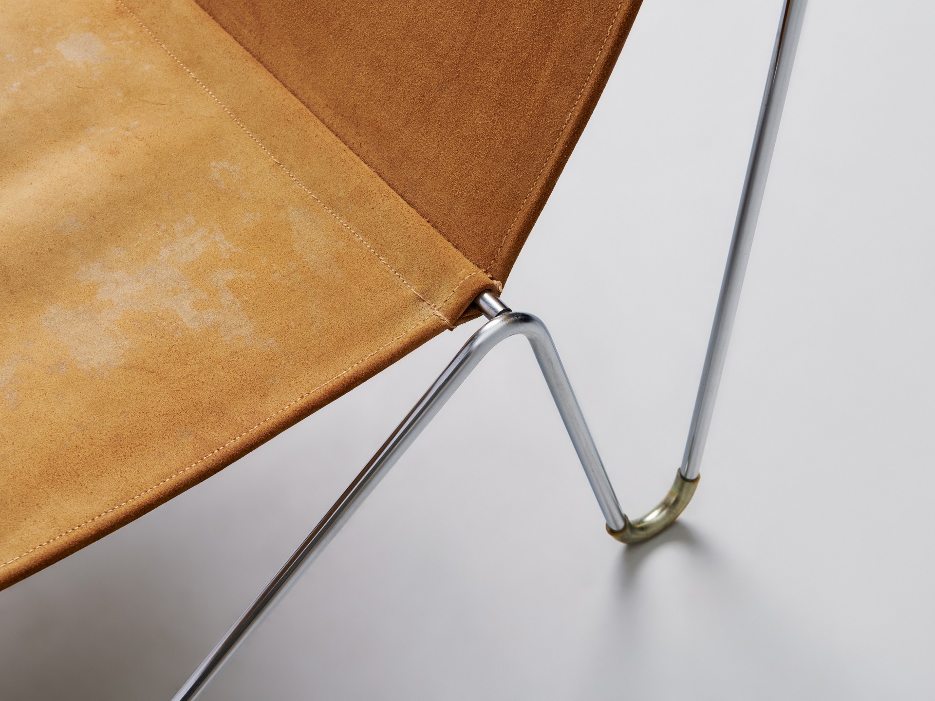 Pair of Lounge Chairs and Ottoman image 6