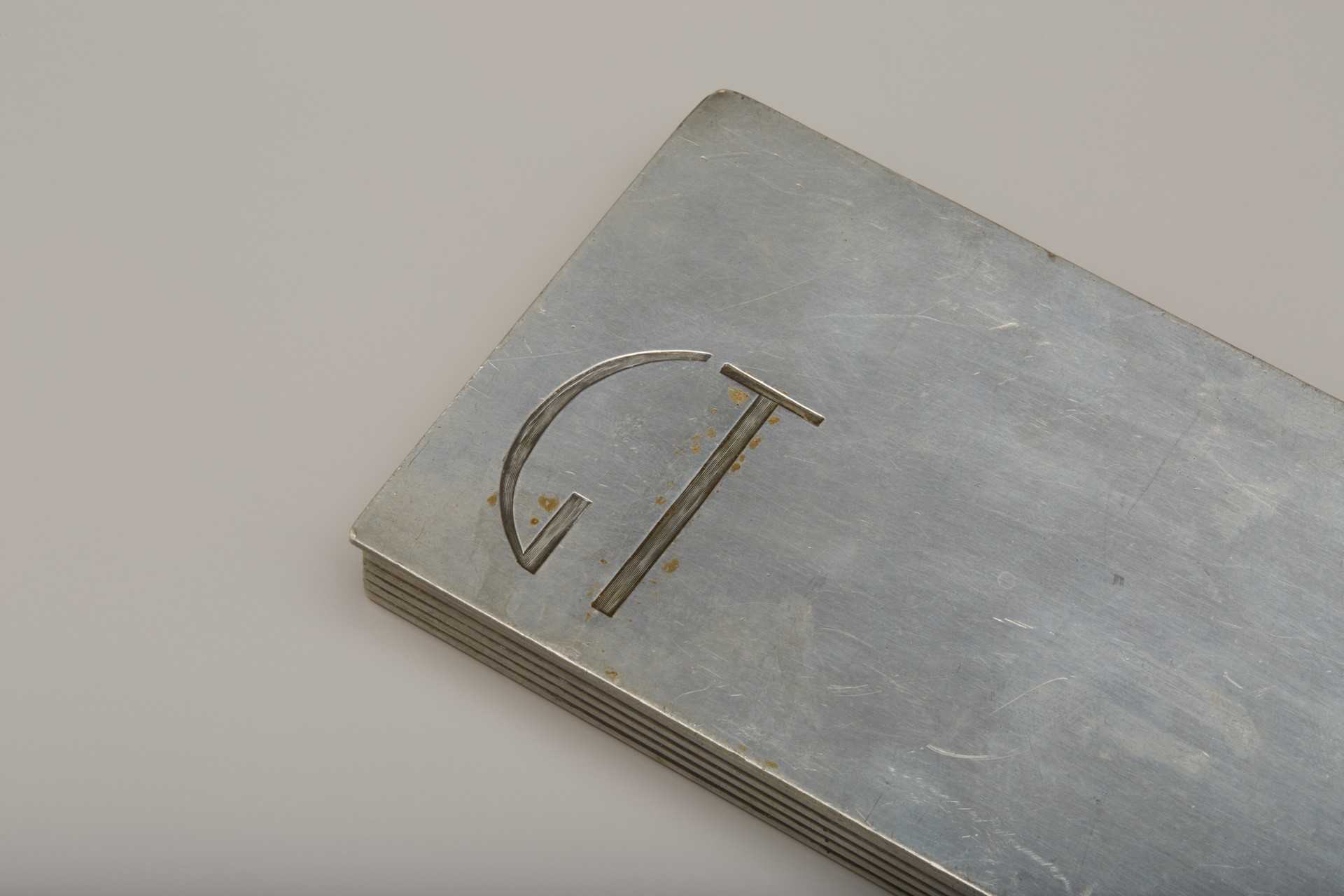Lidded Pewter Box image 2