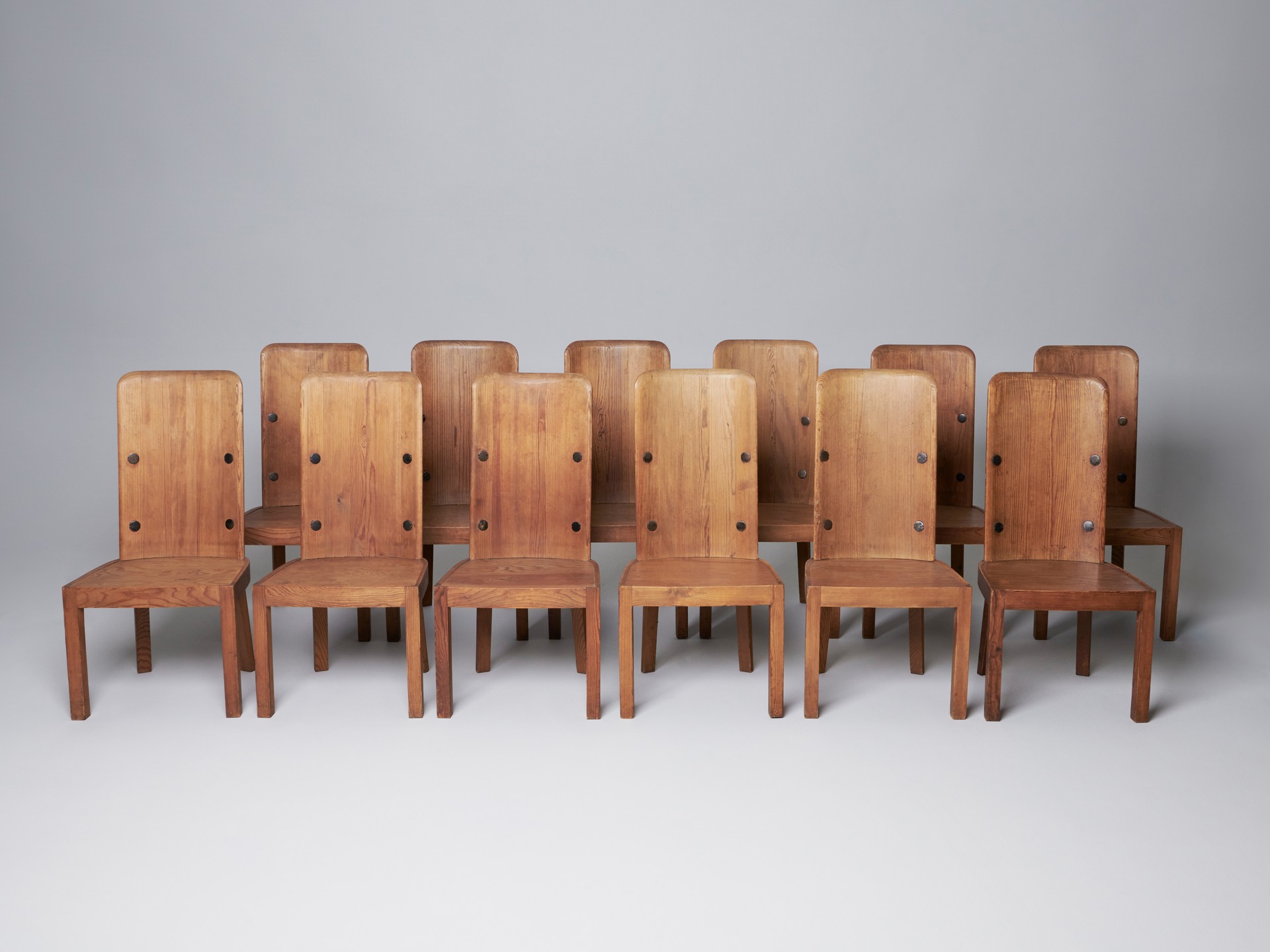 Set of Twelve 'Lovö' Chairs image 2