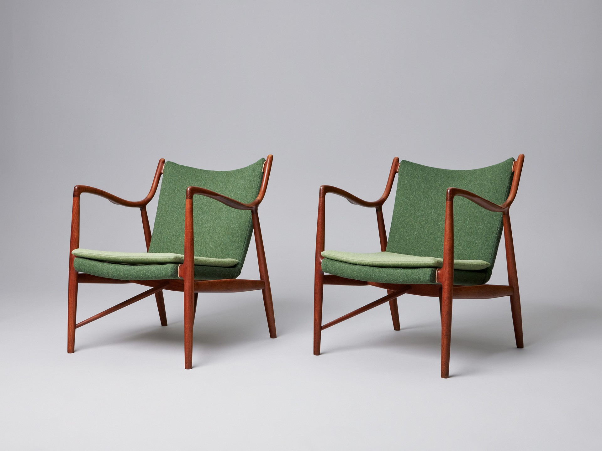 Pair 'FJ 45' Armchairs image 2