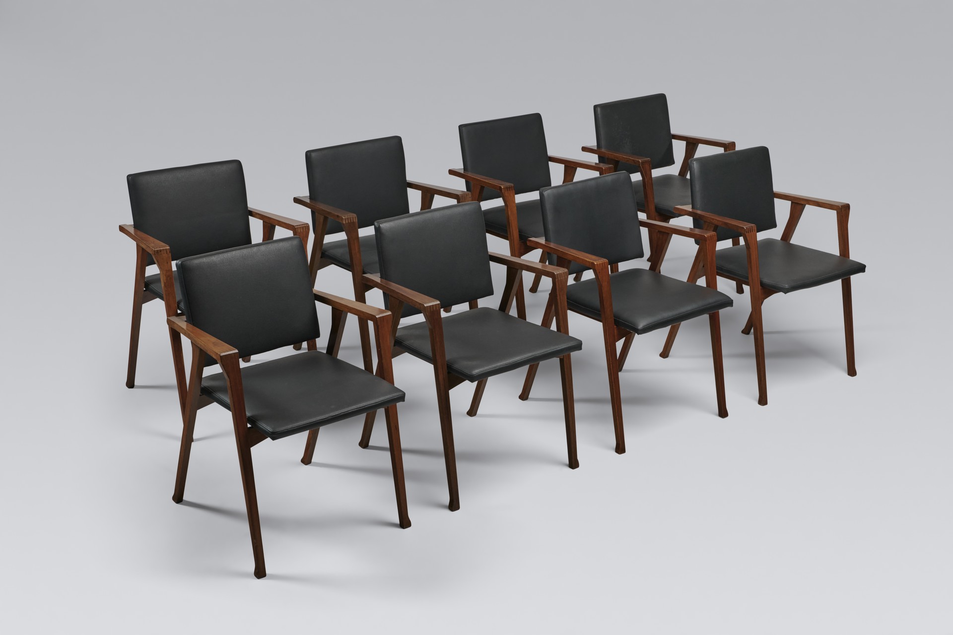 Set of Eight Dining Chairs