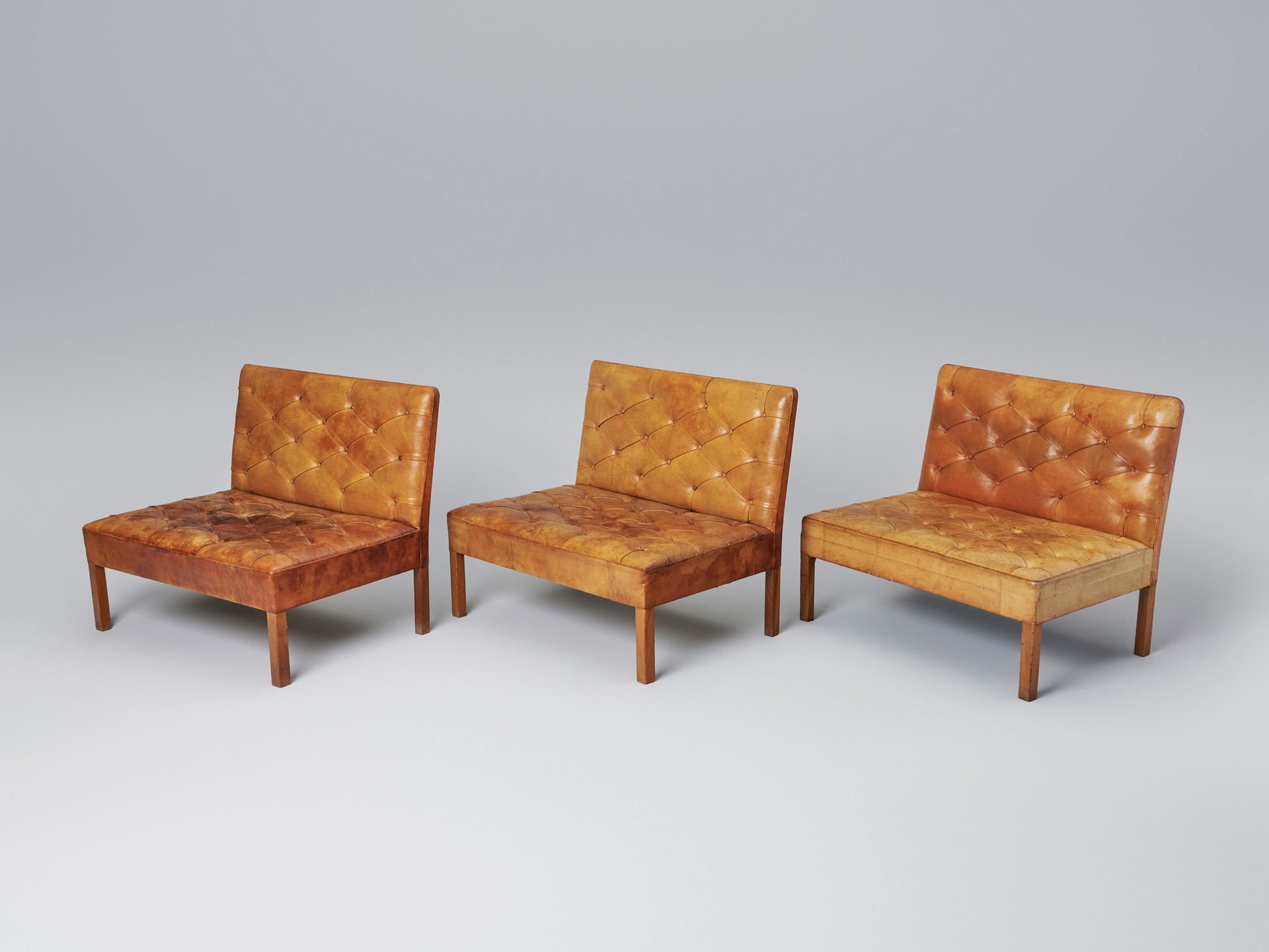Set of three 'Addition' Sofas and Ottomans image 4