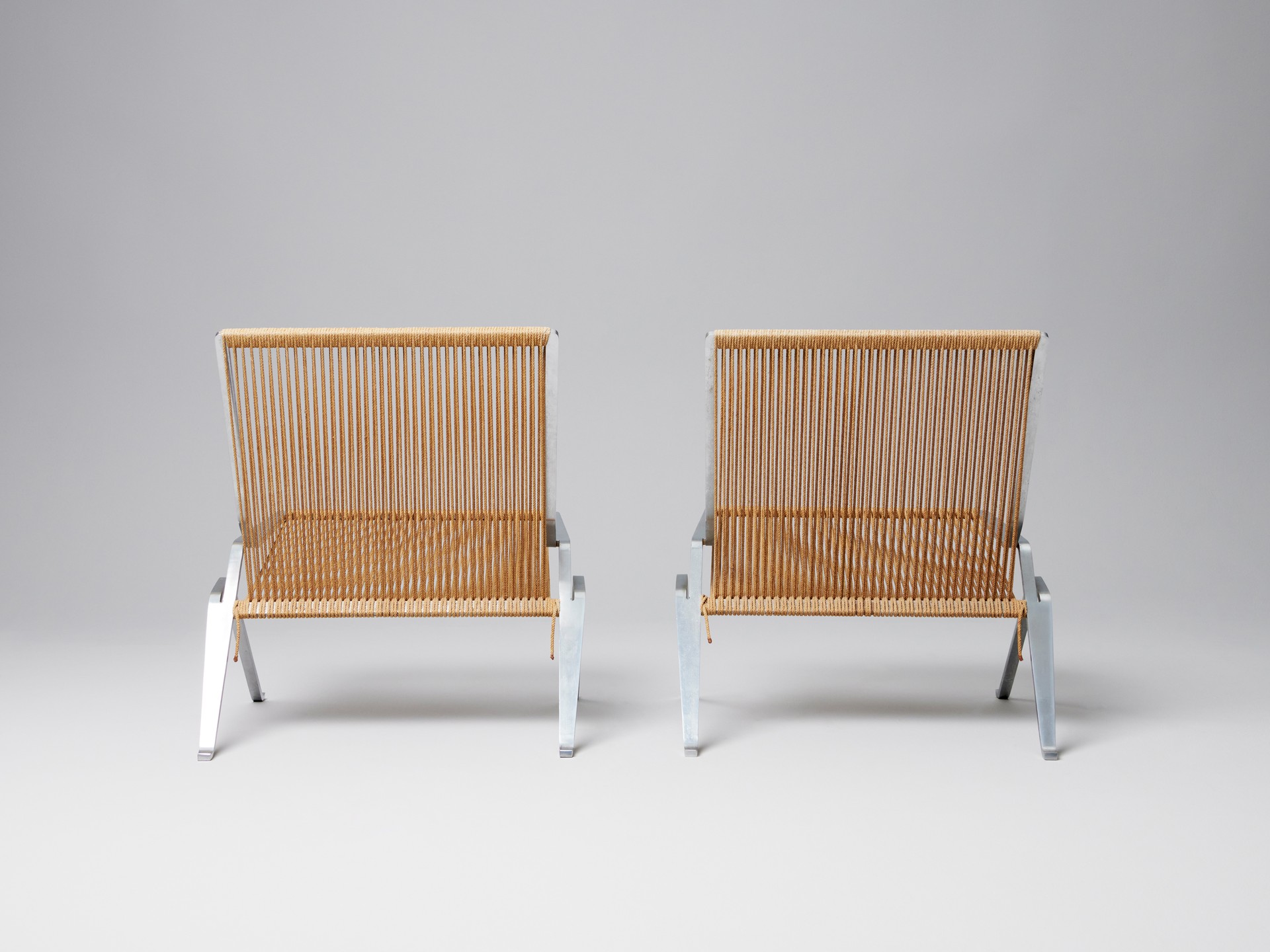 Pair of Early 'PK-25' Chairs image 6