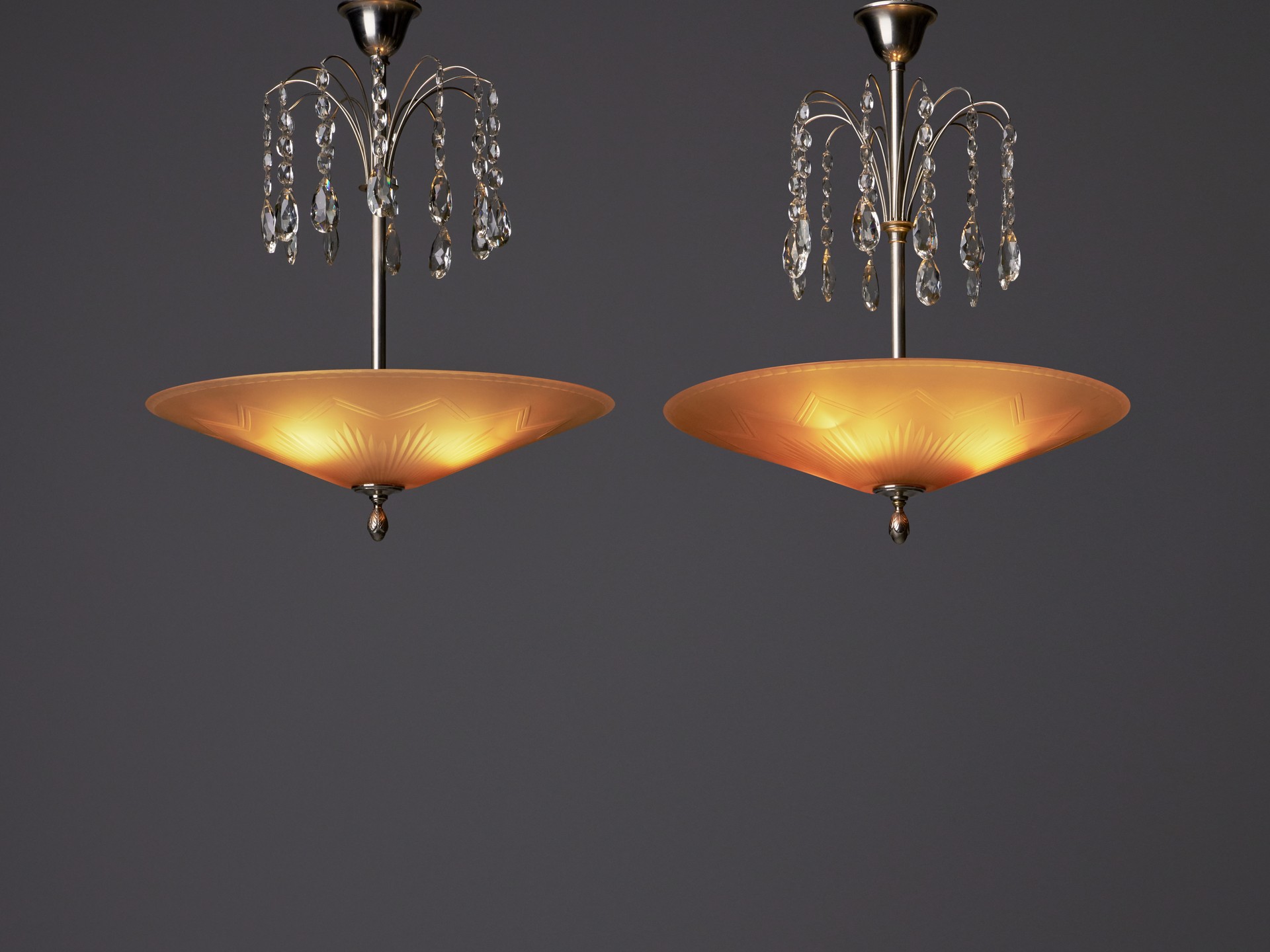 Pair of Ceiling Lamps image 2