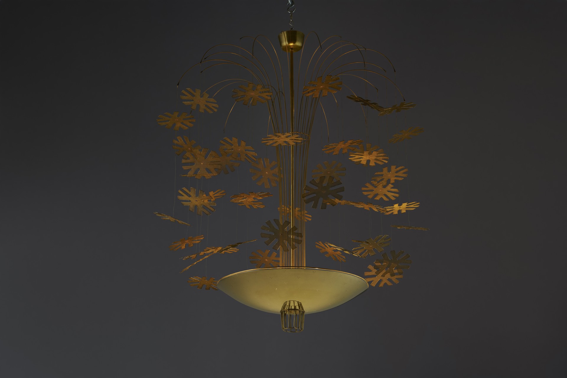 Large Snowflake Chandelier image 2