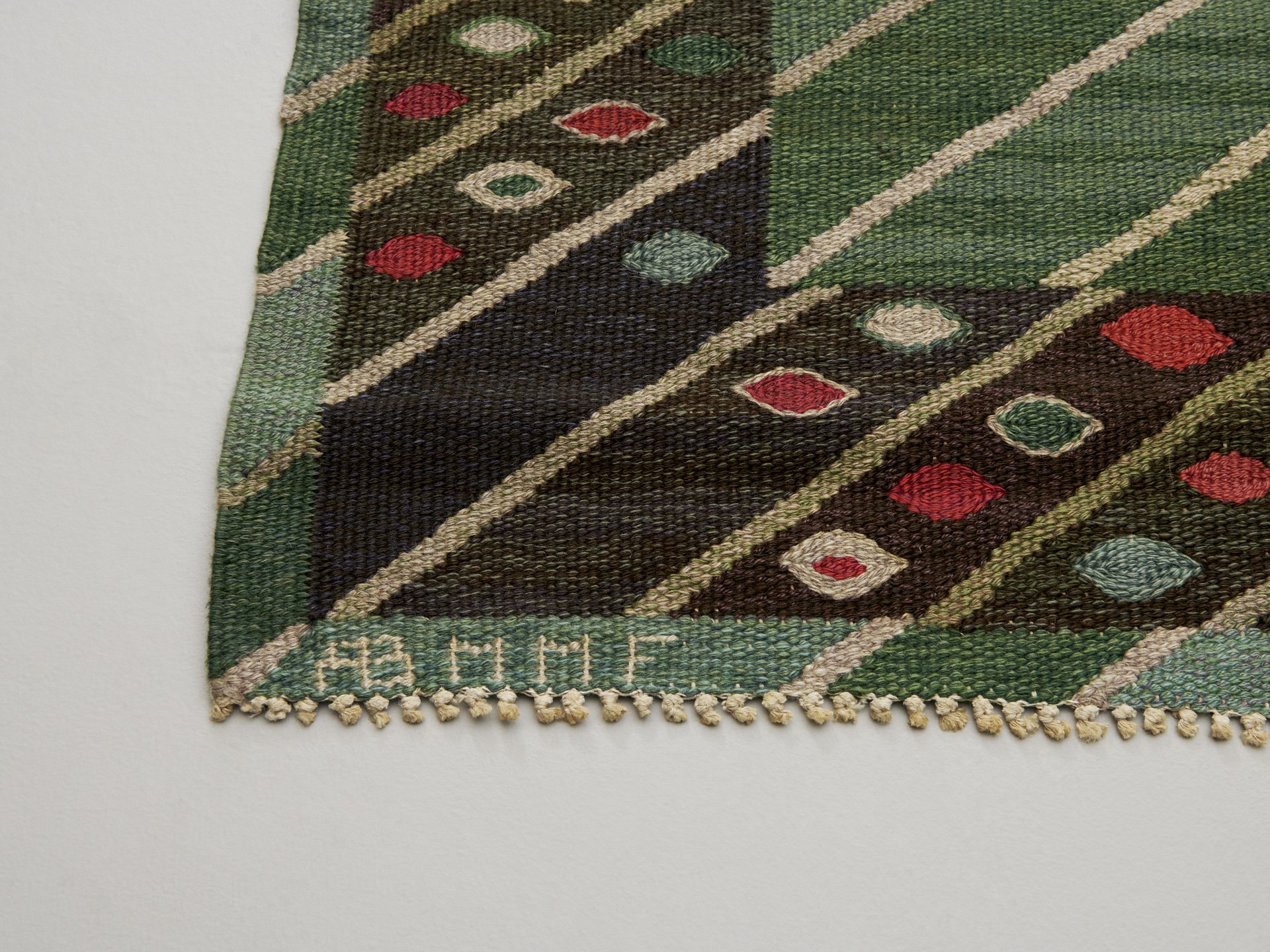 'Strålar Grön' Carpet image 7