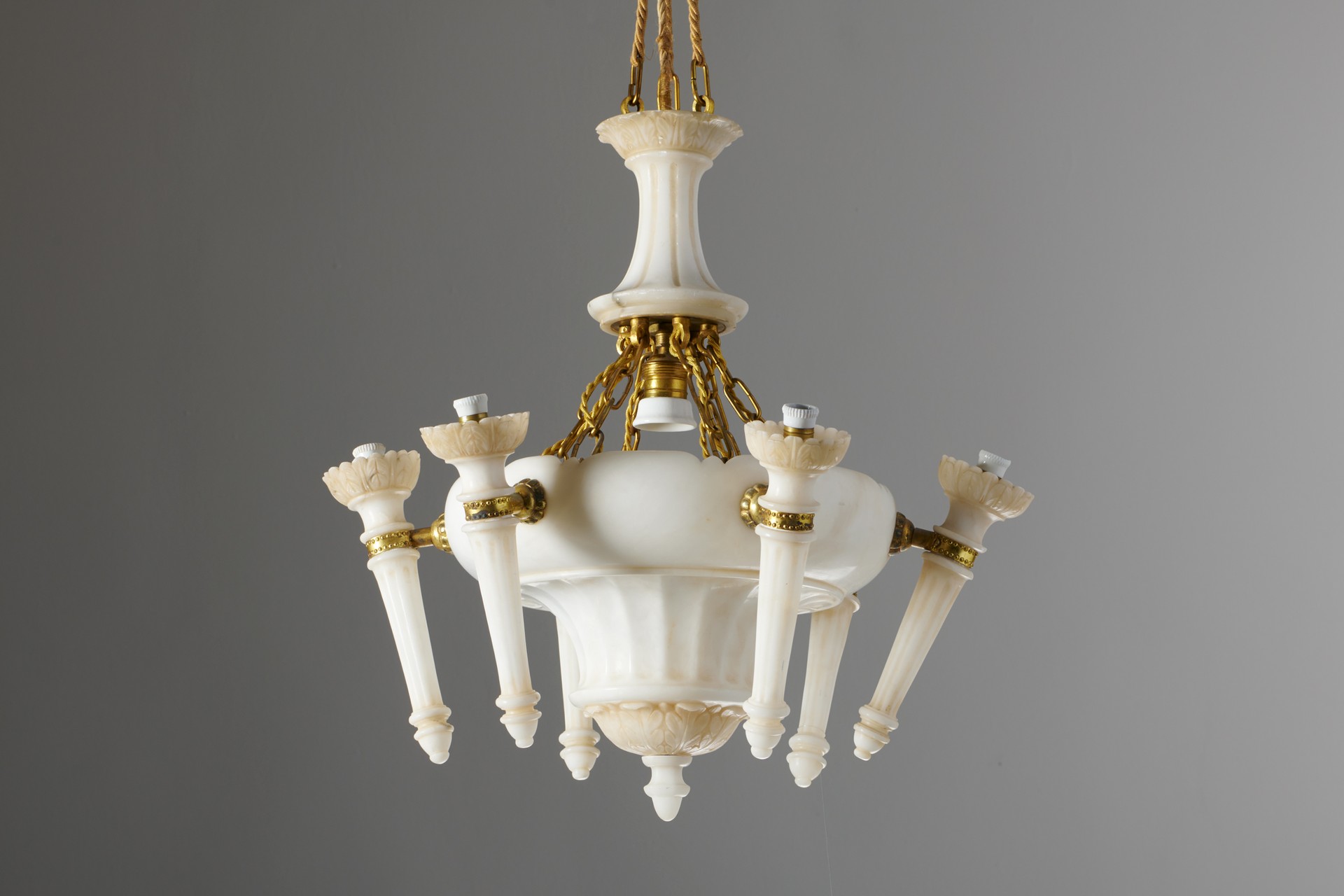 Swedish Neoclassical Ceiling Lamp image 4