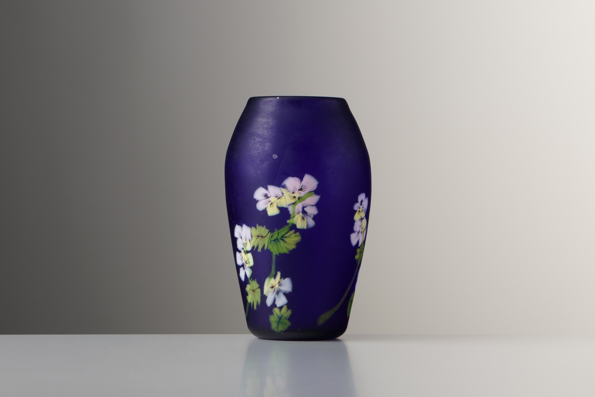 Inlaid Glass vase