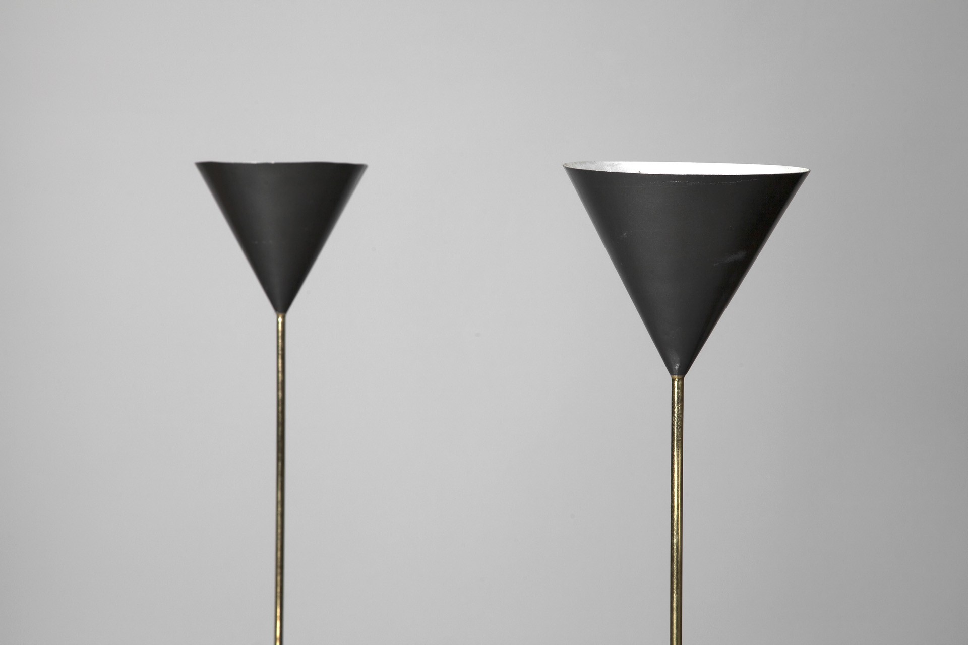 Pair of "Champagne Flute" Floor Lamps image 2