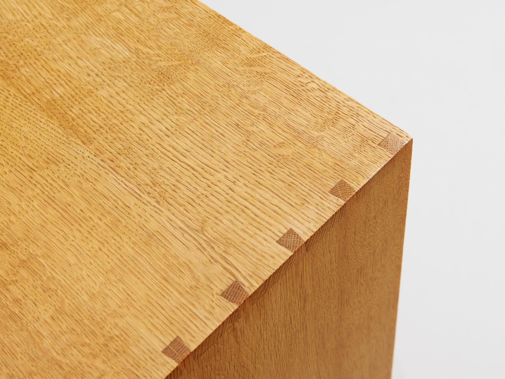 Set of Four Oak Cabinets image 6